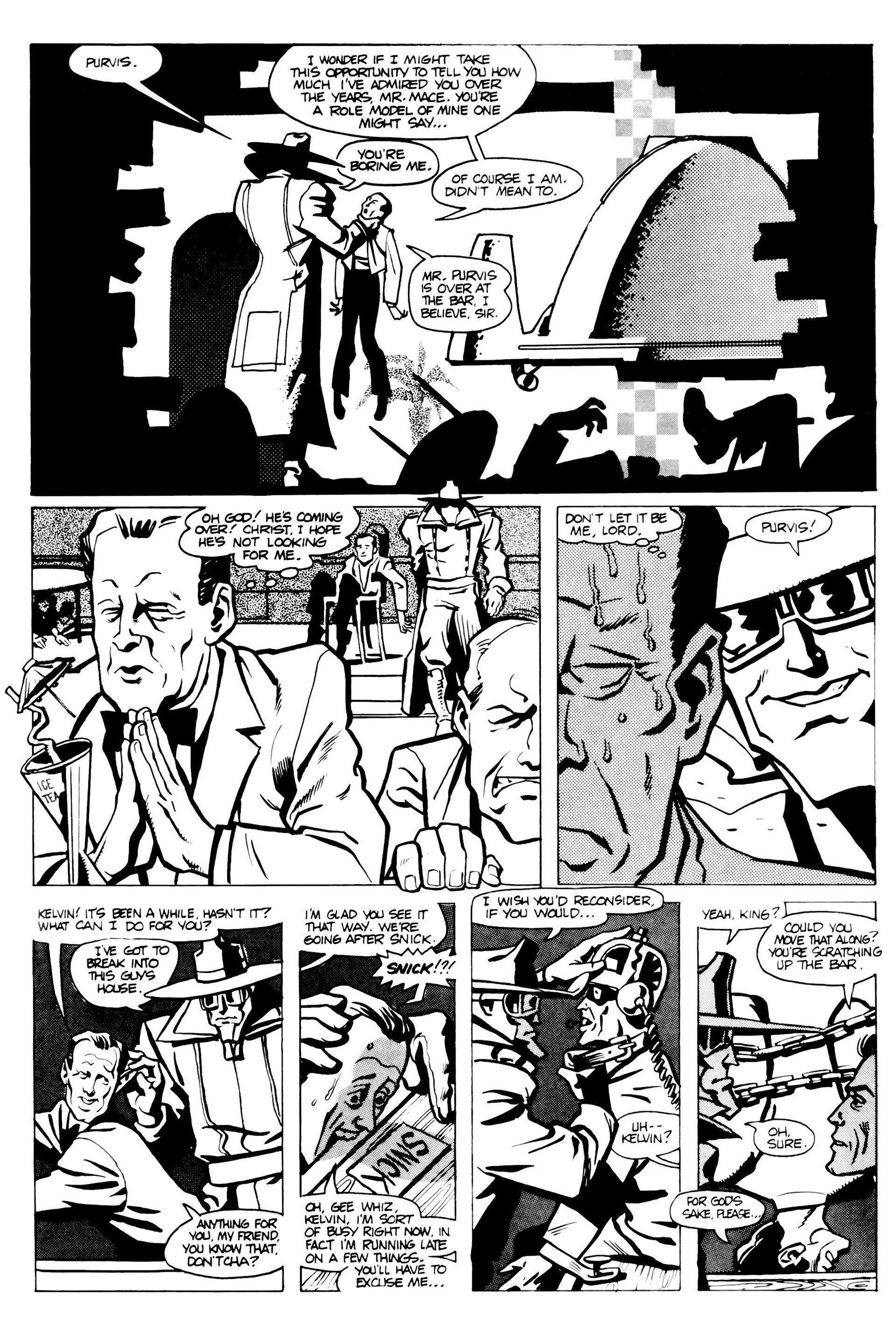 Read online Kelvin Mace comic -  Issue #1 - 9