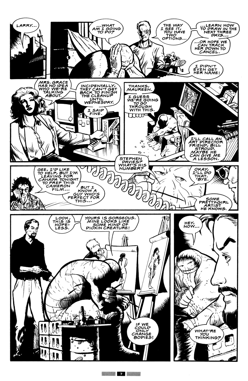 Read online Dark Horse Presents (1986) comic -  Issue #100.3 - 9