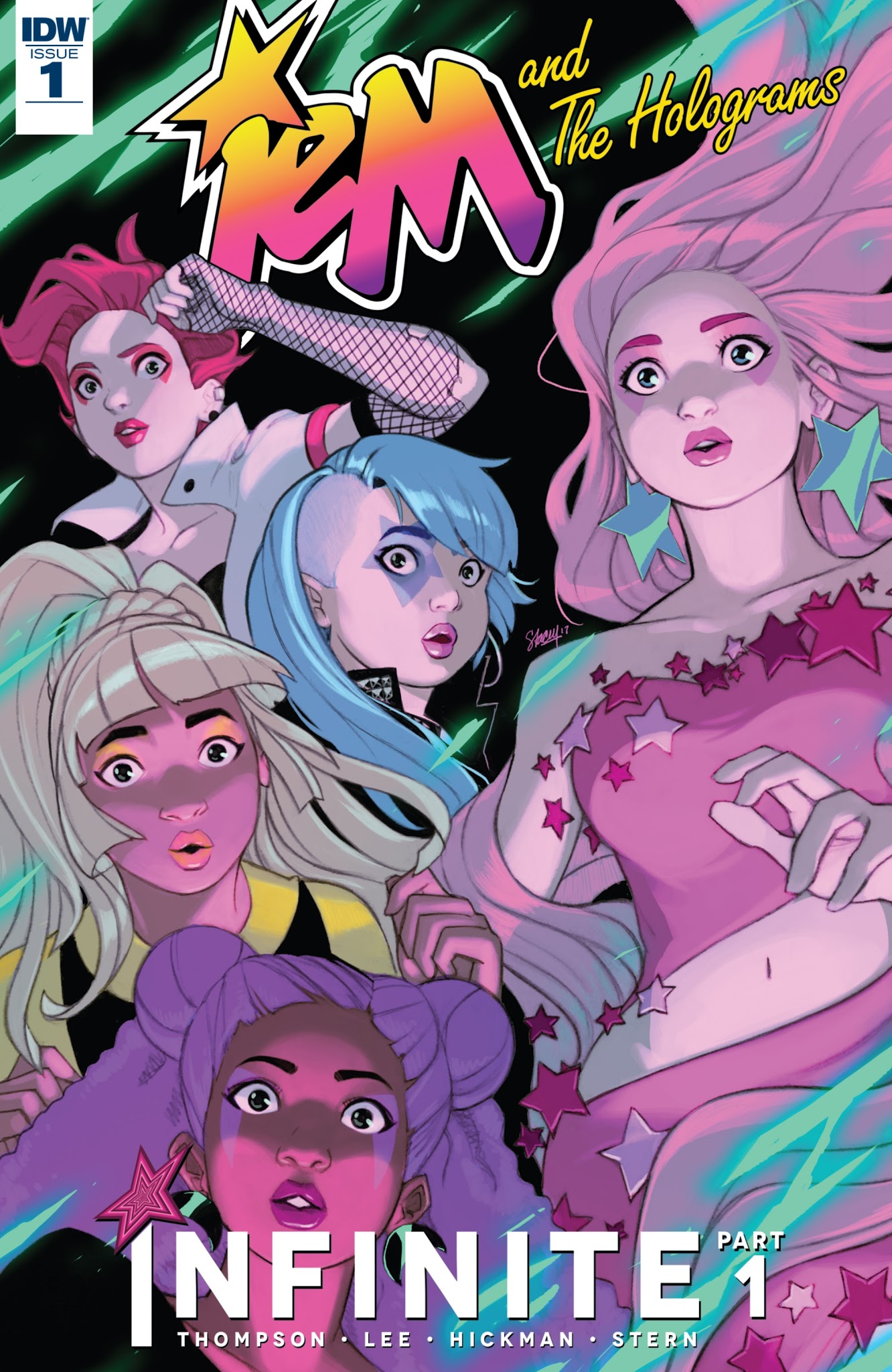 Read online Jem and the Holograms: Infinite comic -  Issue #1 - 1