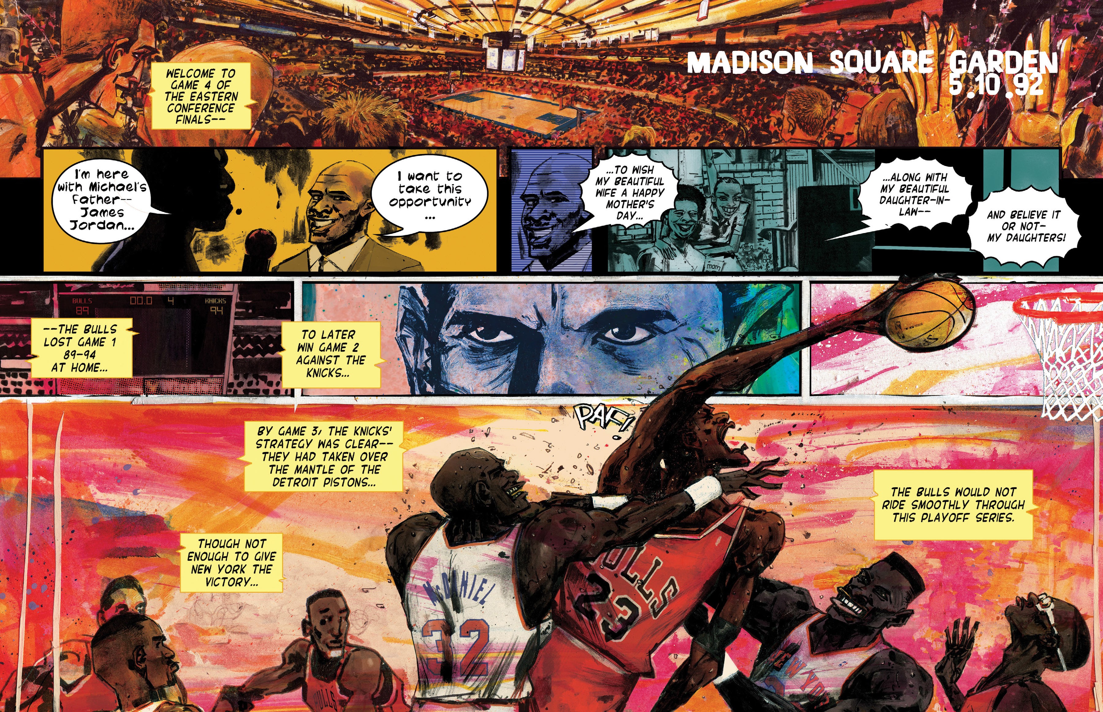 Read online Michael Jordan: Bull On Parade comic -  Issue # TPB (Part 2) - 17