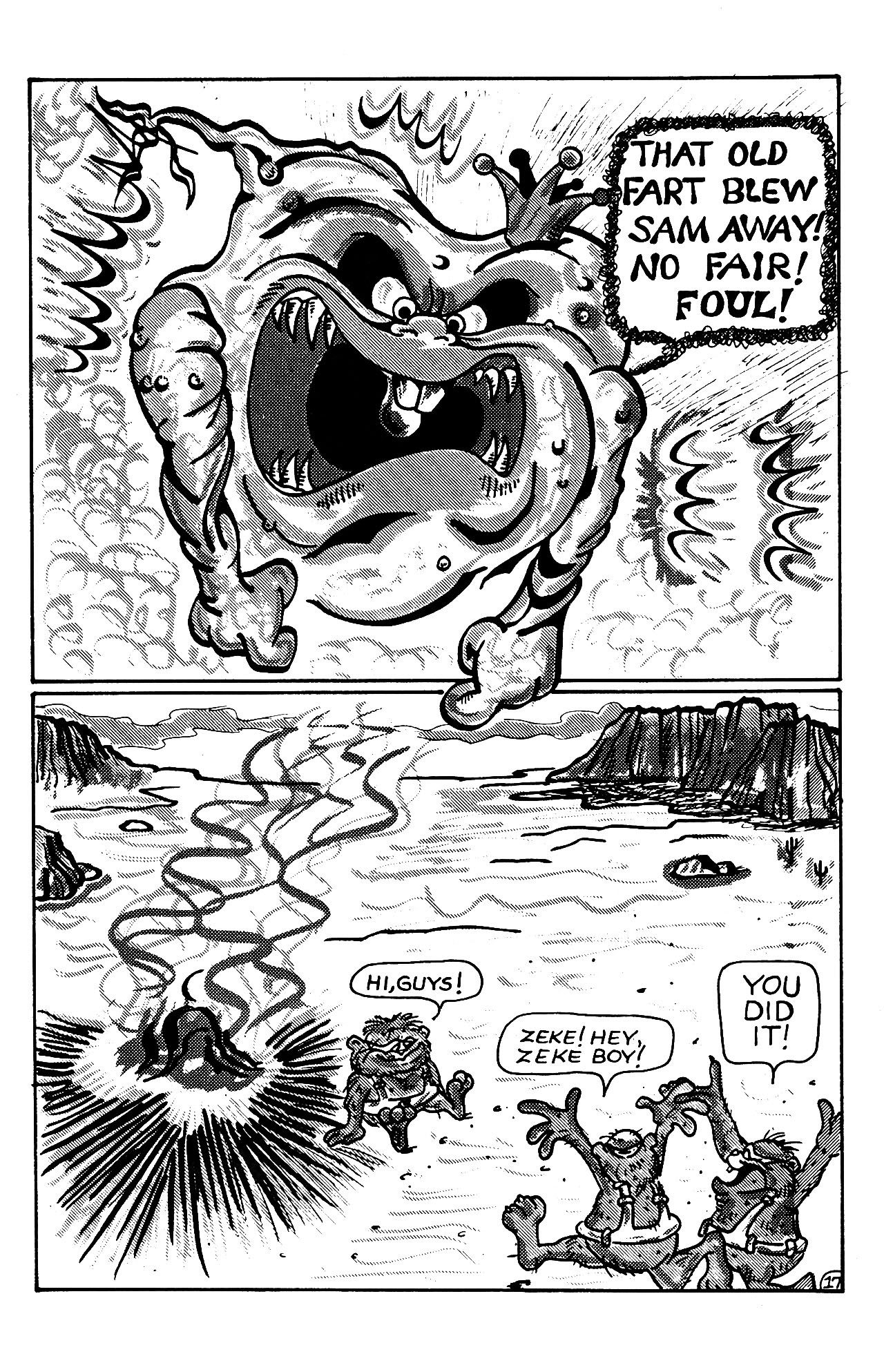 Read online Geriatric Gangrene Jujitsu Gerbils comic -  Issue #2 - 20