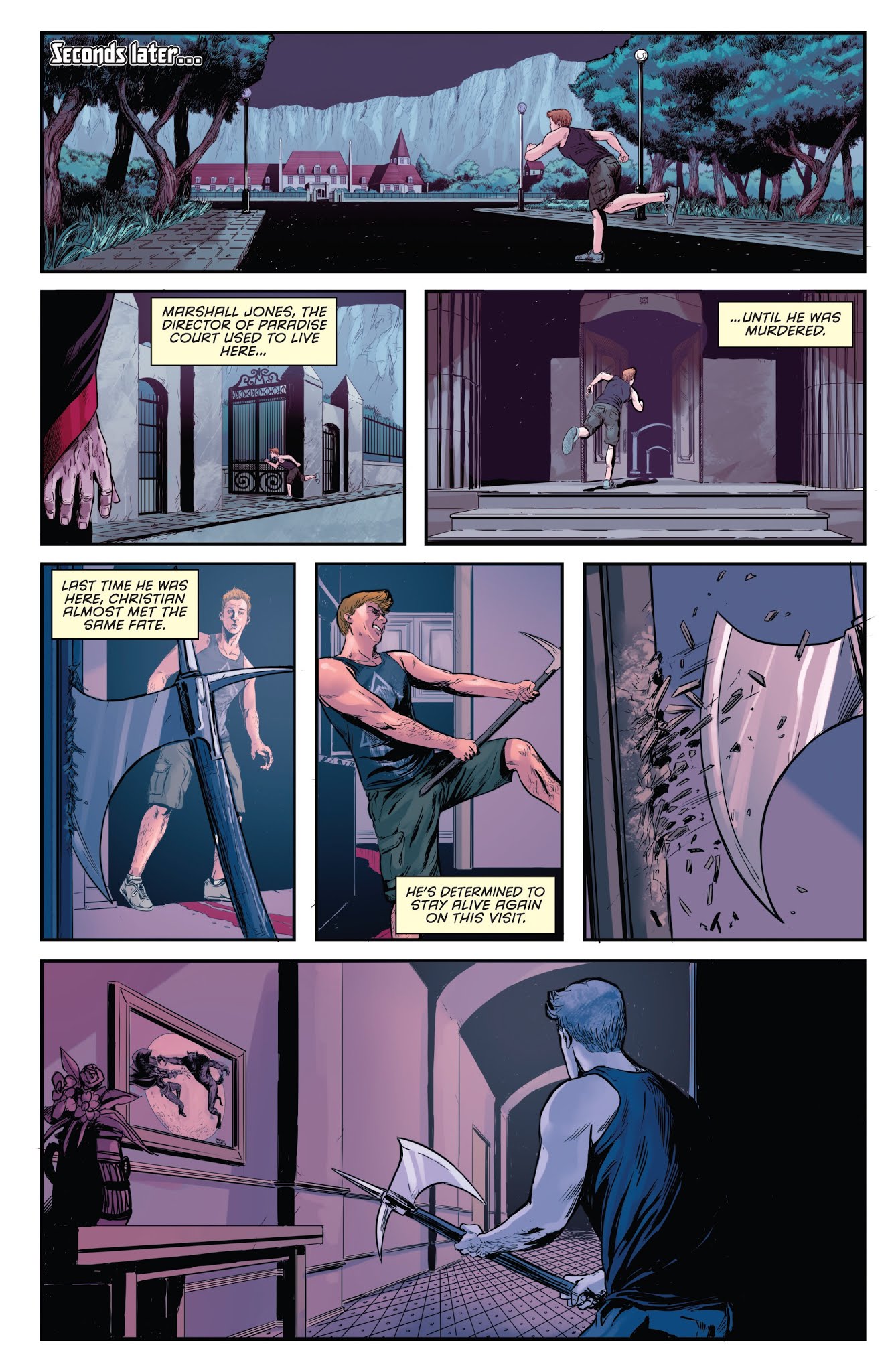 Read online Paradise Court comic -  Issue #5 - 8