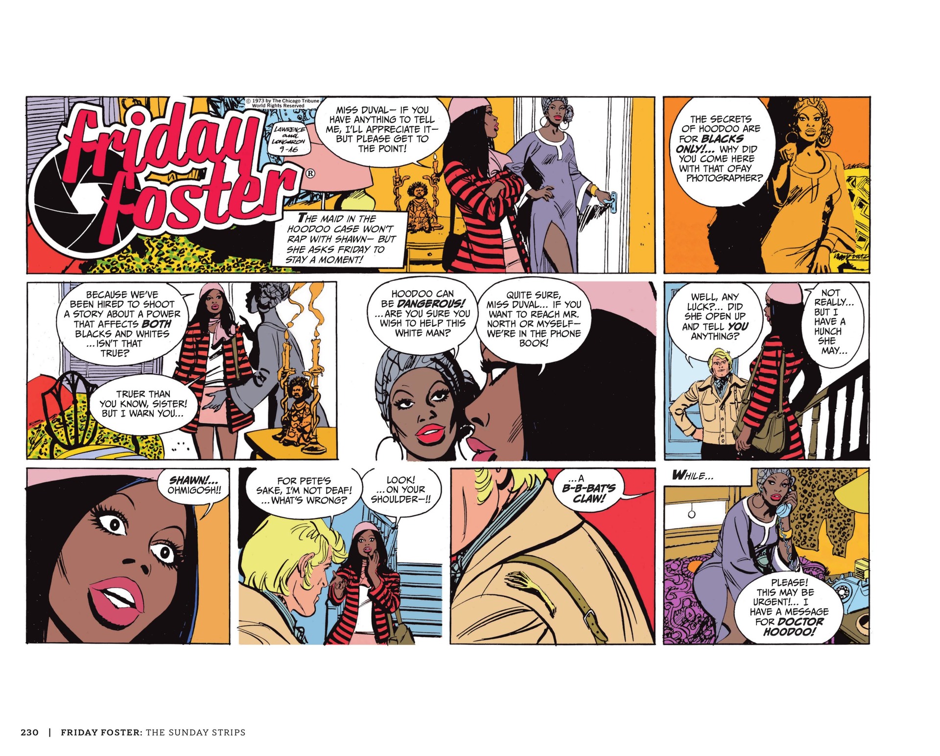 Read online Friday Foster: The Sunday Strips comic -  Issue # TPB (Part 3) - 31