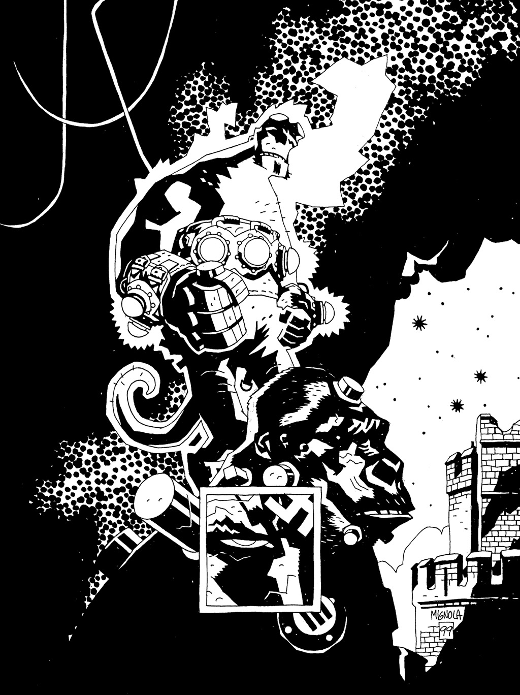 Read online The Art of Hellboy comic -  Issue # TPB - 135