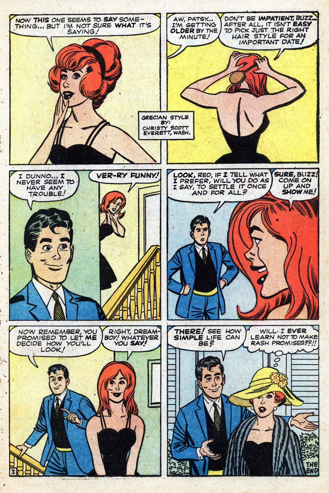 Read online Patsy Walker comic -  Issue #105 - 23