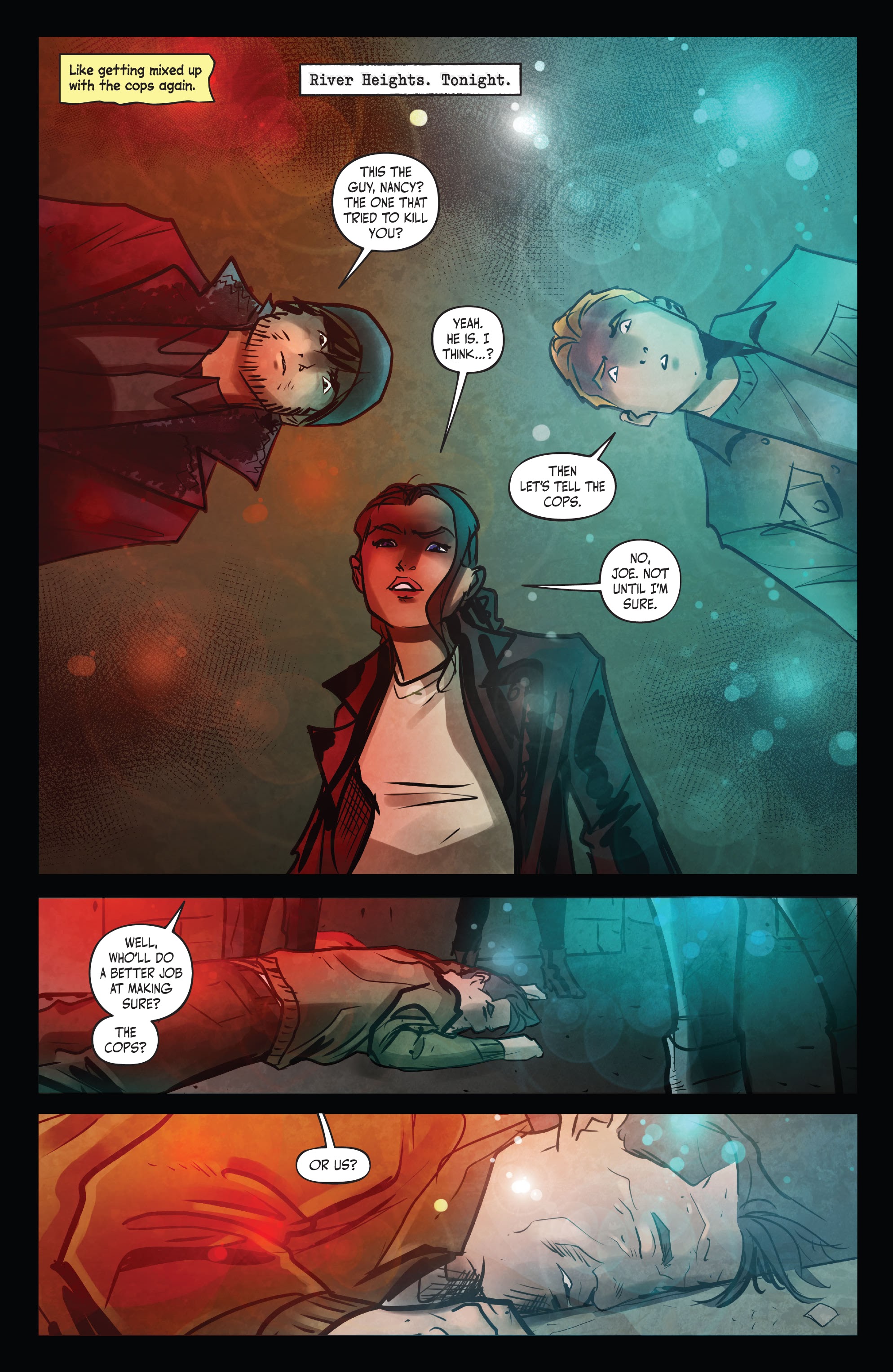Read online Nancy Drew & The Hardy Boys: The Death of Nancy Drew comic -  Issue #3 - 4