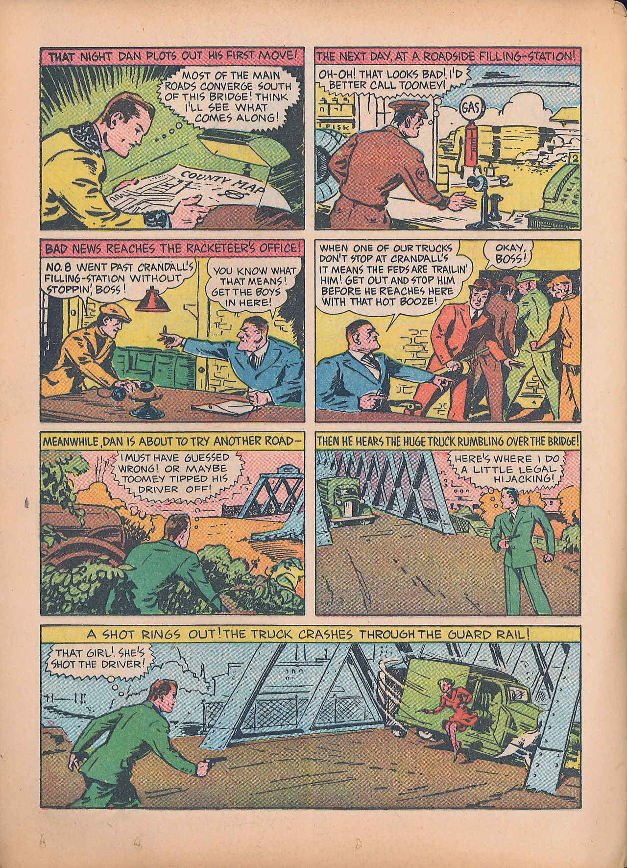 Read online Exciting Comics comic -  Issue #4 - 38