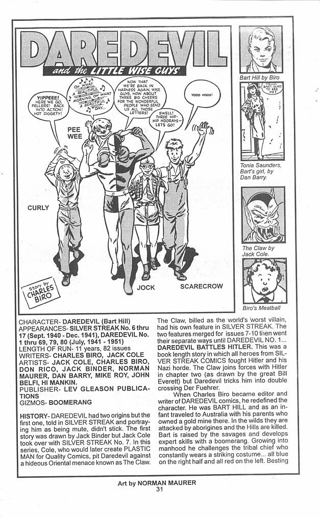 Read online Official Golden-Age Hero & Heroine Directory comic -  Issue # TPB - 34