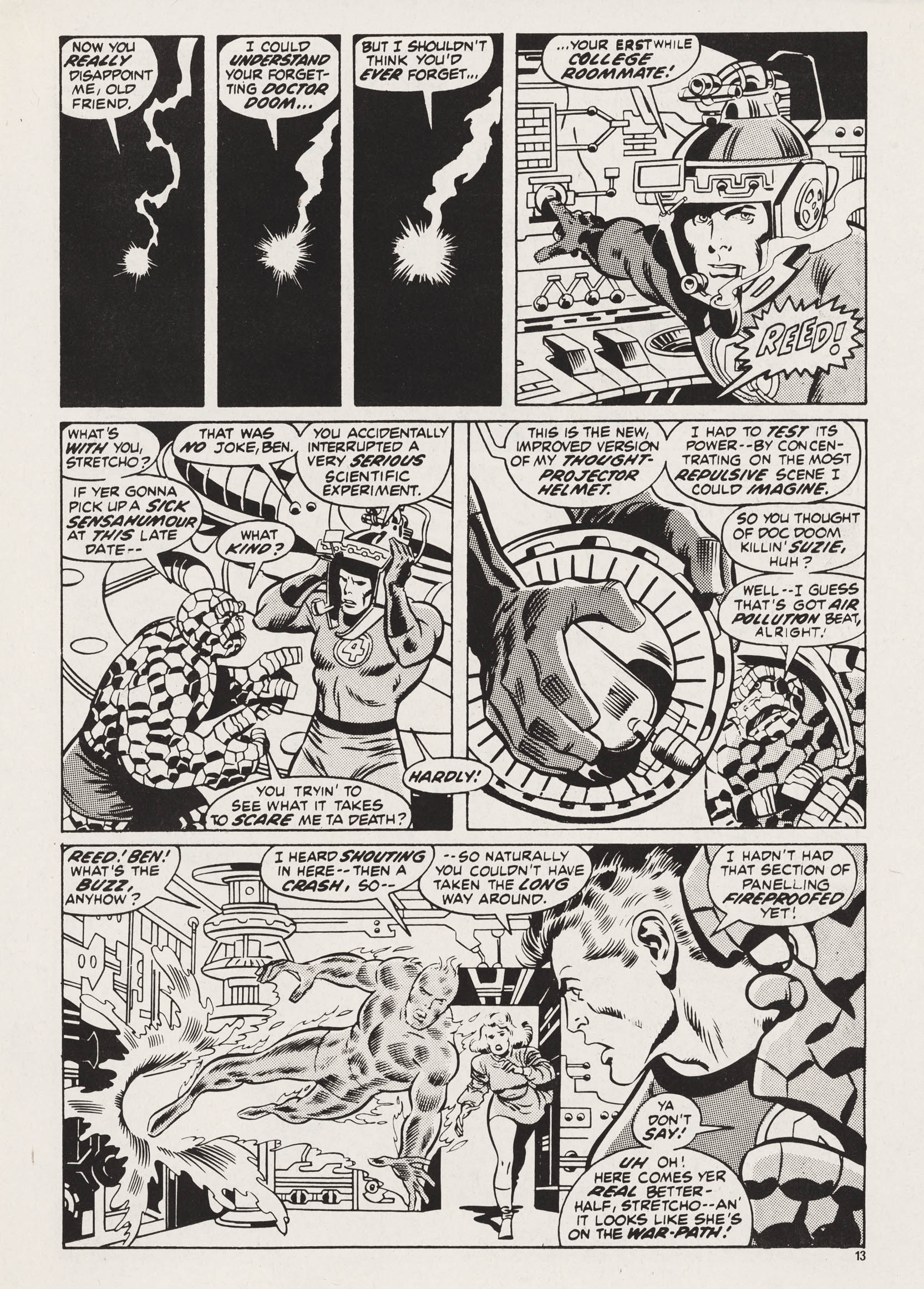 Read online Captain Britain (1976) comic -  Issue #35 - 13
