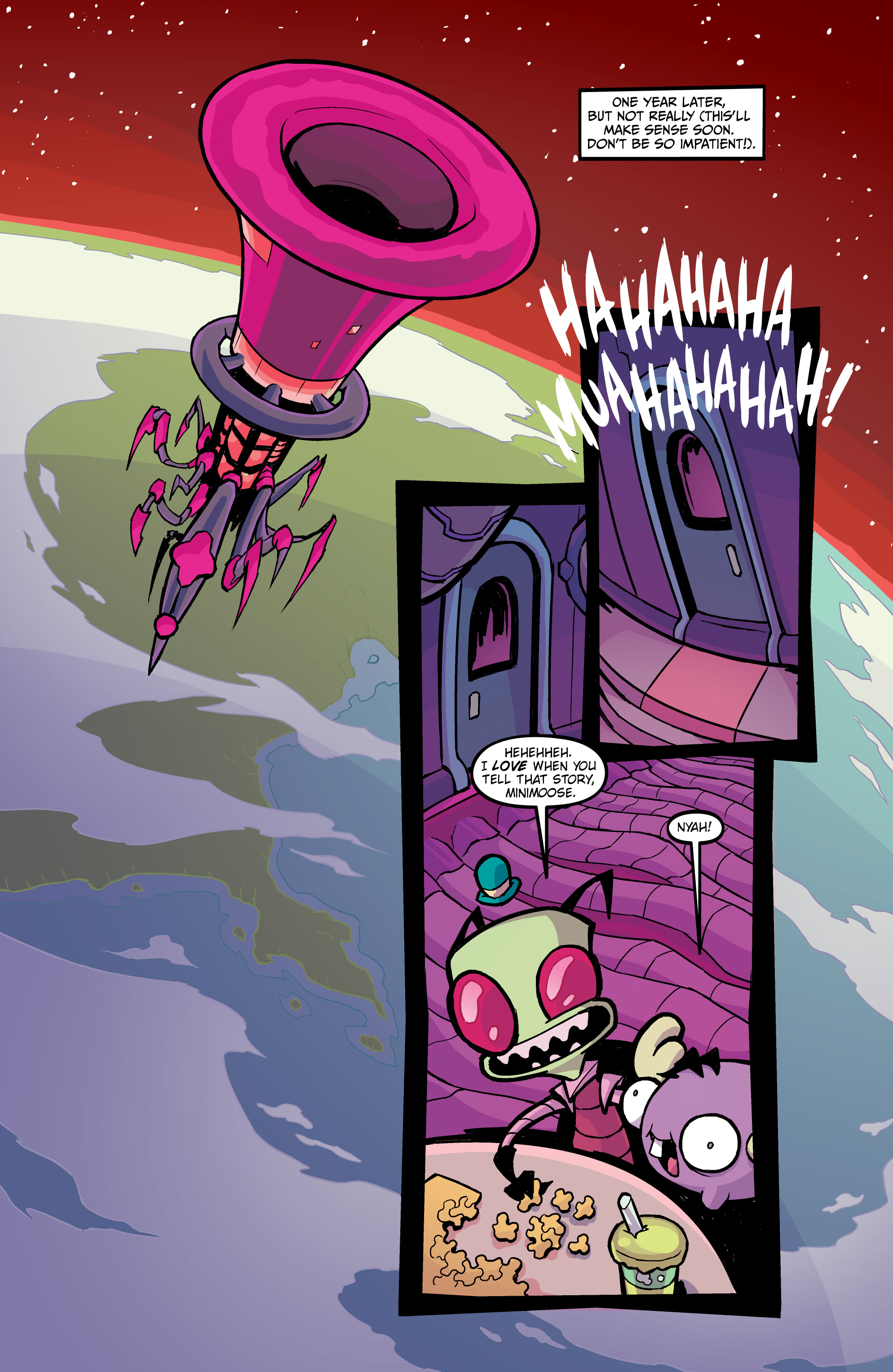 Read online Invader Zim: The Dookie Loop Horror comic -  Issue # Full - 8