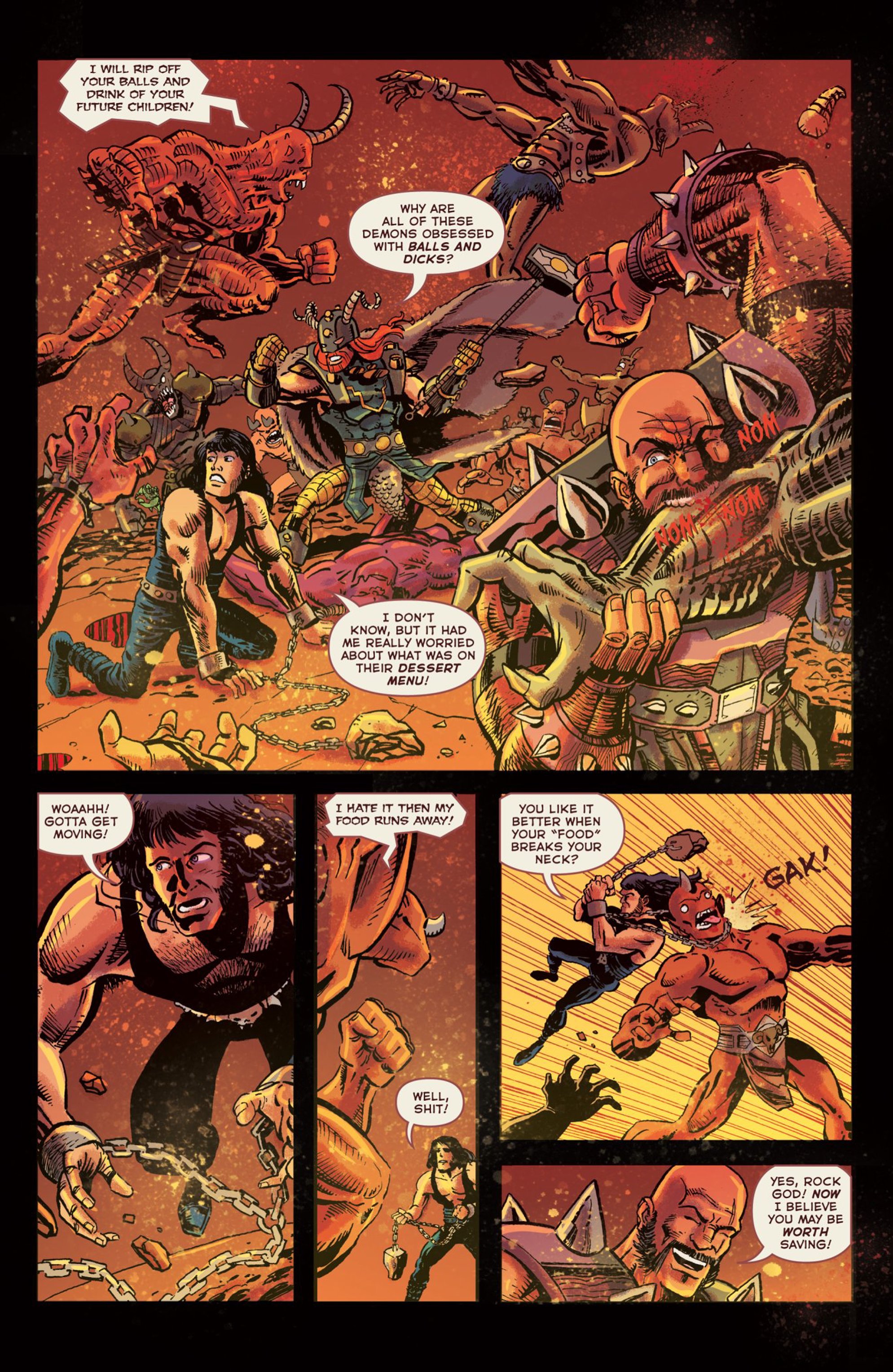 Read online Gods of Brutality comic -  Issue # TPB - 22