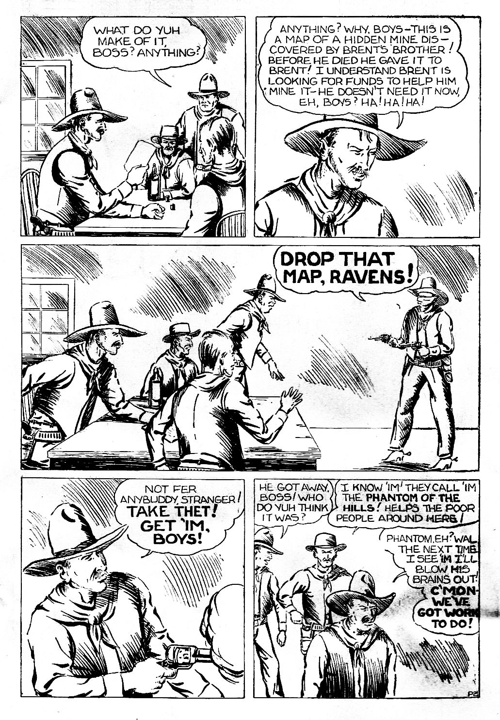 Read online Western Picture Stories comic -  Issue #1 - 20