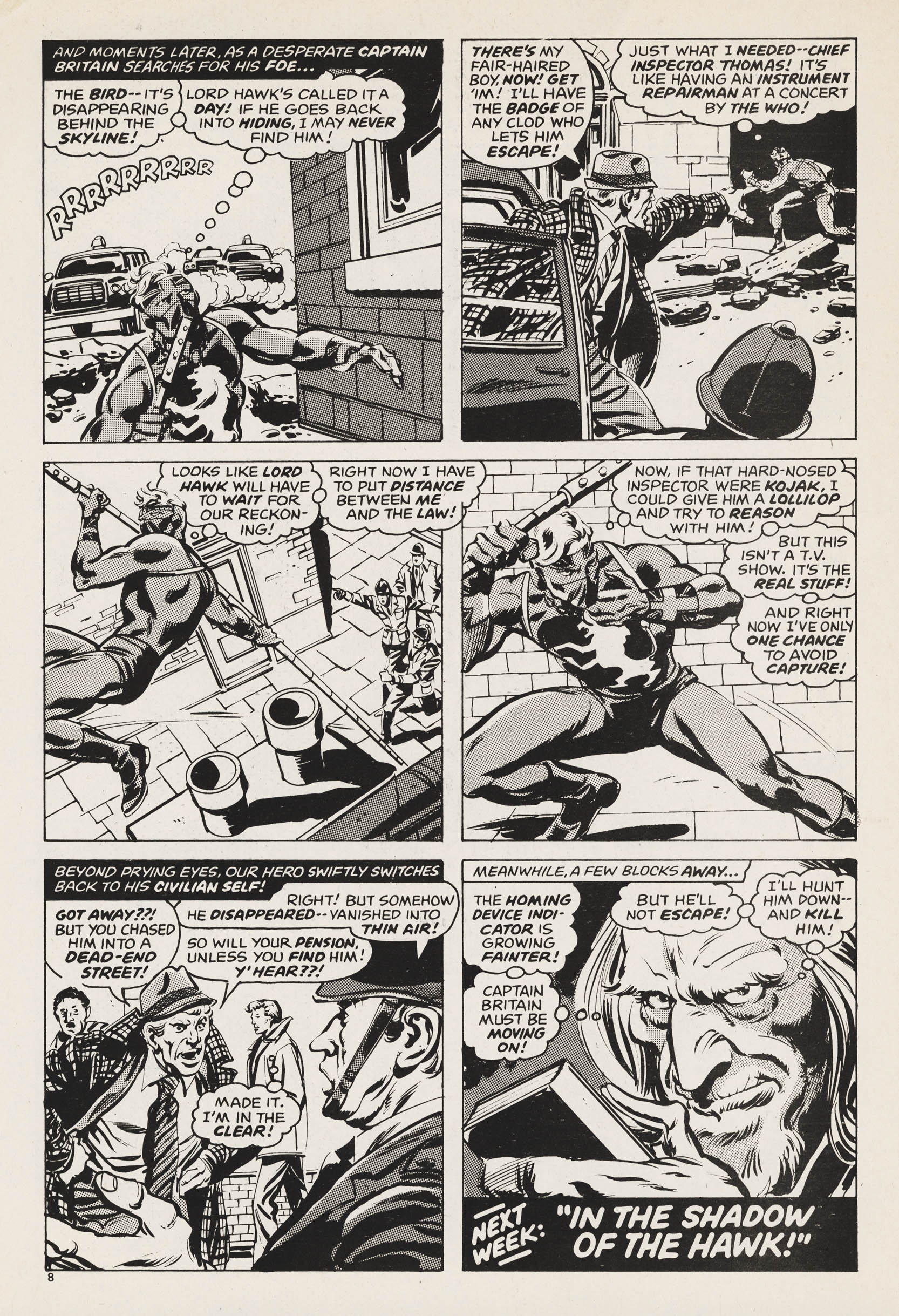 Read online Captain Britain (1976) comic -  Issue #30 - 8