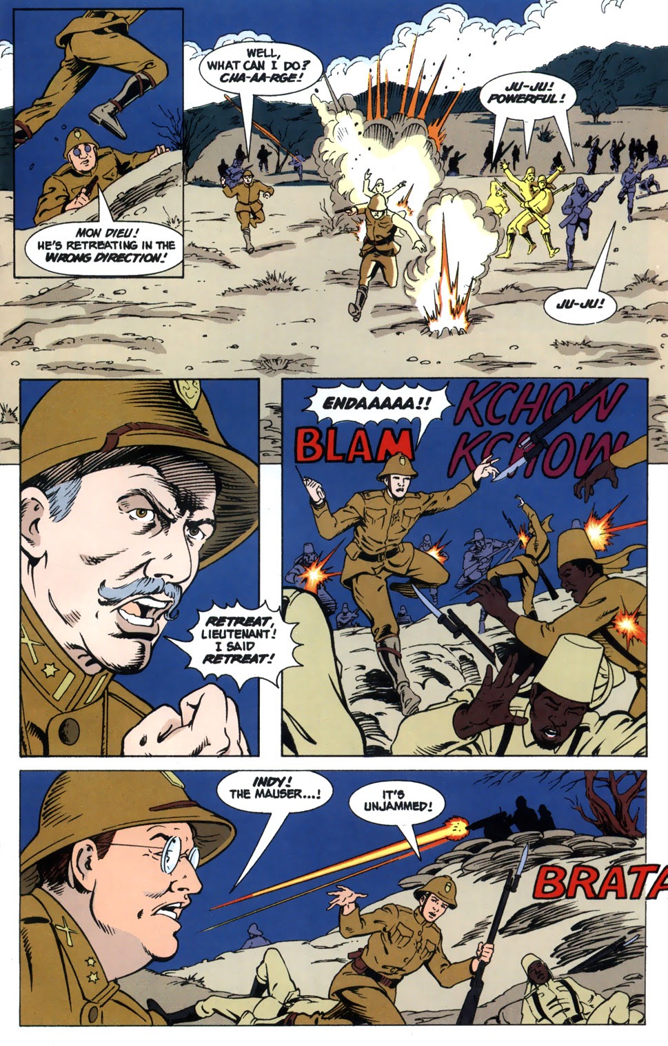 Read online Young Indiana Jones Chronicles comic -  Issue #7 - 7