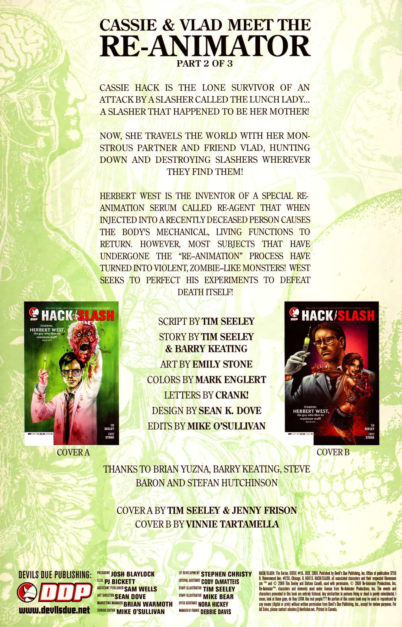 Read online Hack/Slash: The Series comic -  Issue #16 - 3