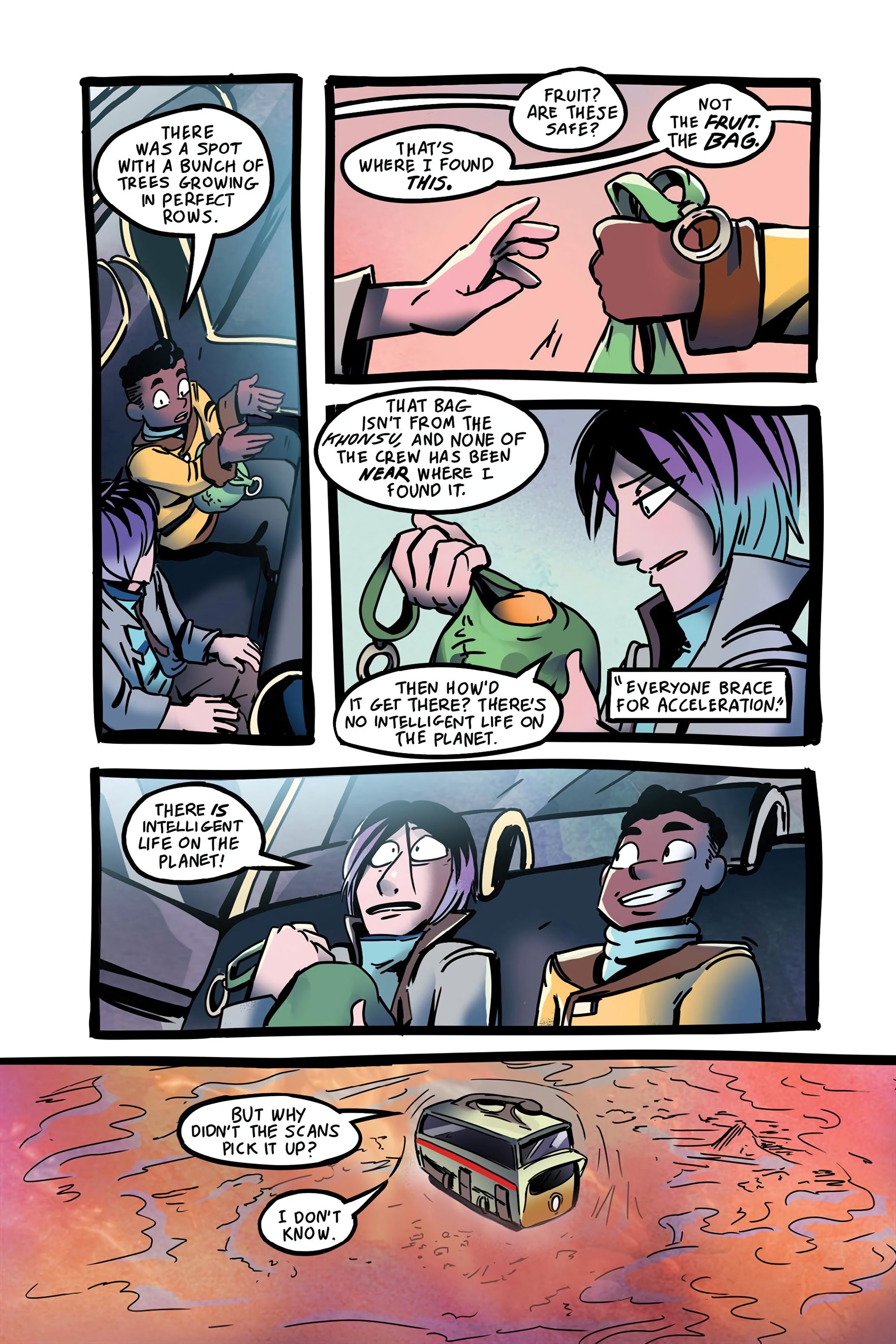 Read online Cosmic Cadets: Contact! comic -  Issue # TPB (Part 1) - 17