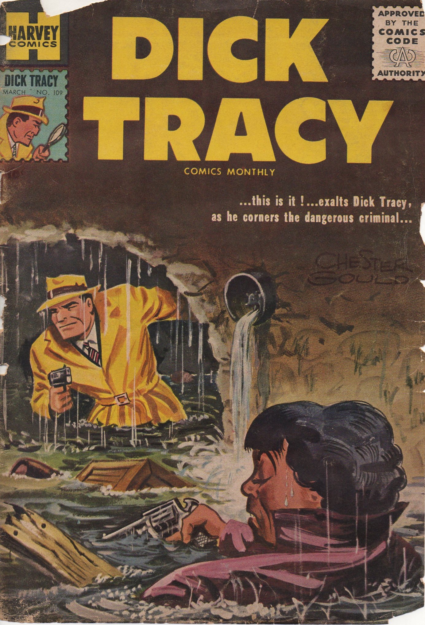 Read online Dick Tracy comic -  Issue #109 - 1