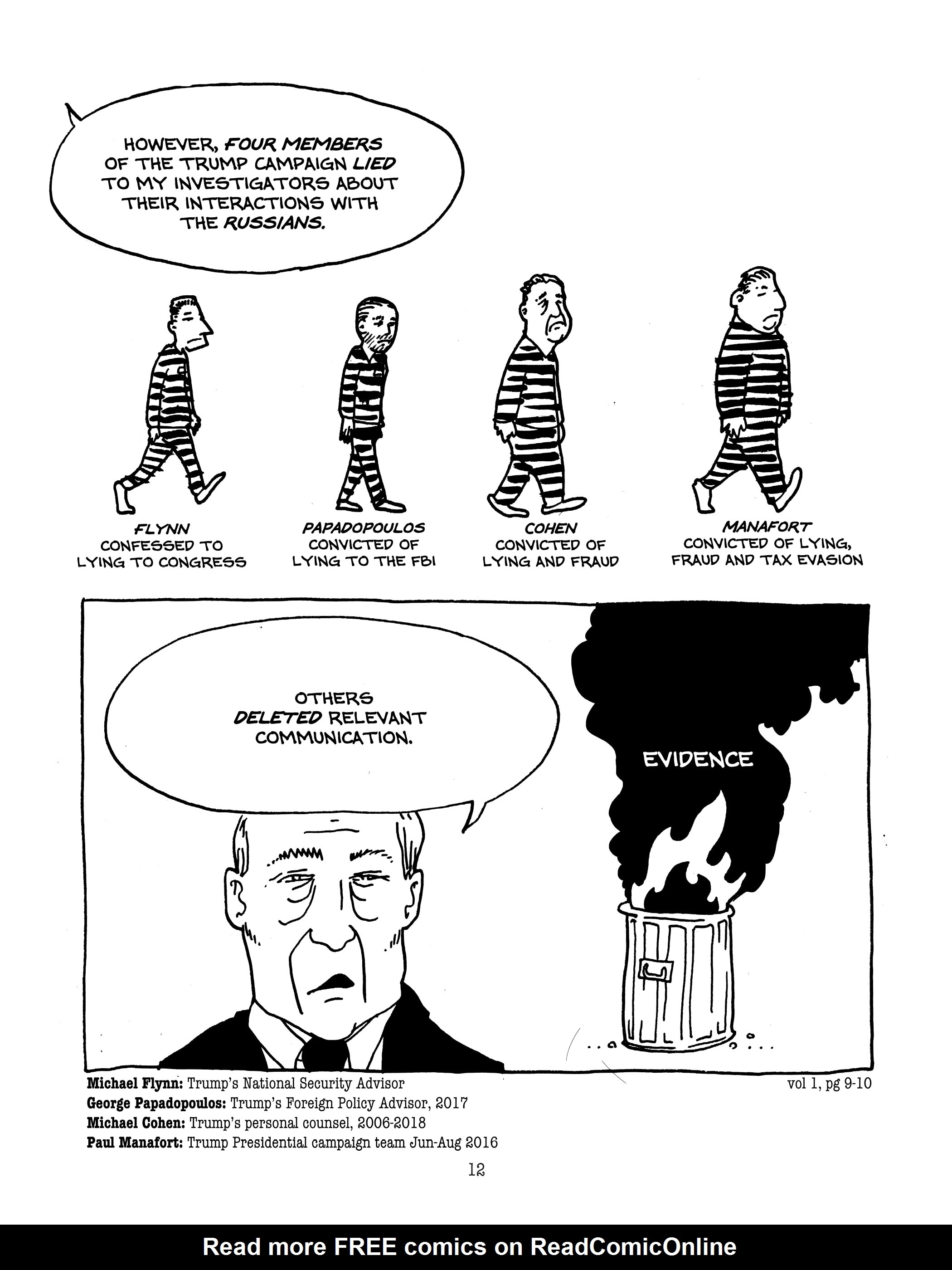 Read online The Mueller Report Graphic Novel comic -  Issue # TPB (Part 1) - 13