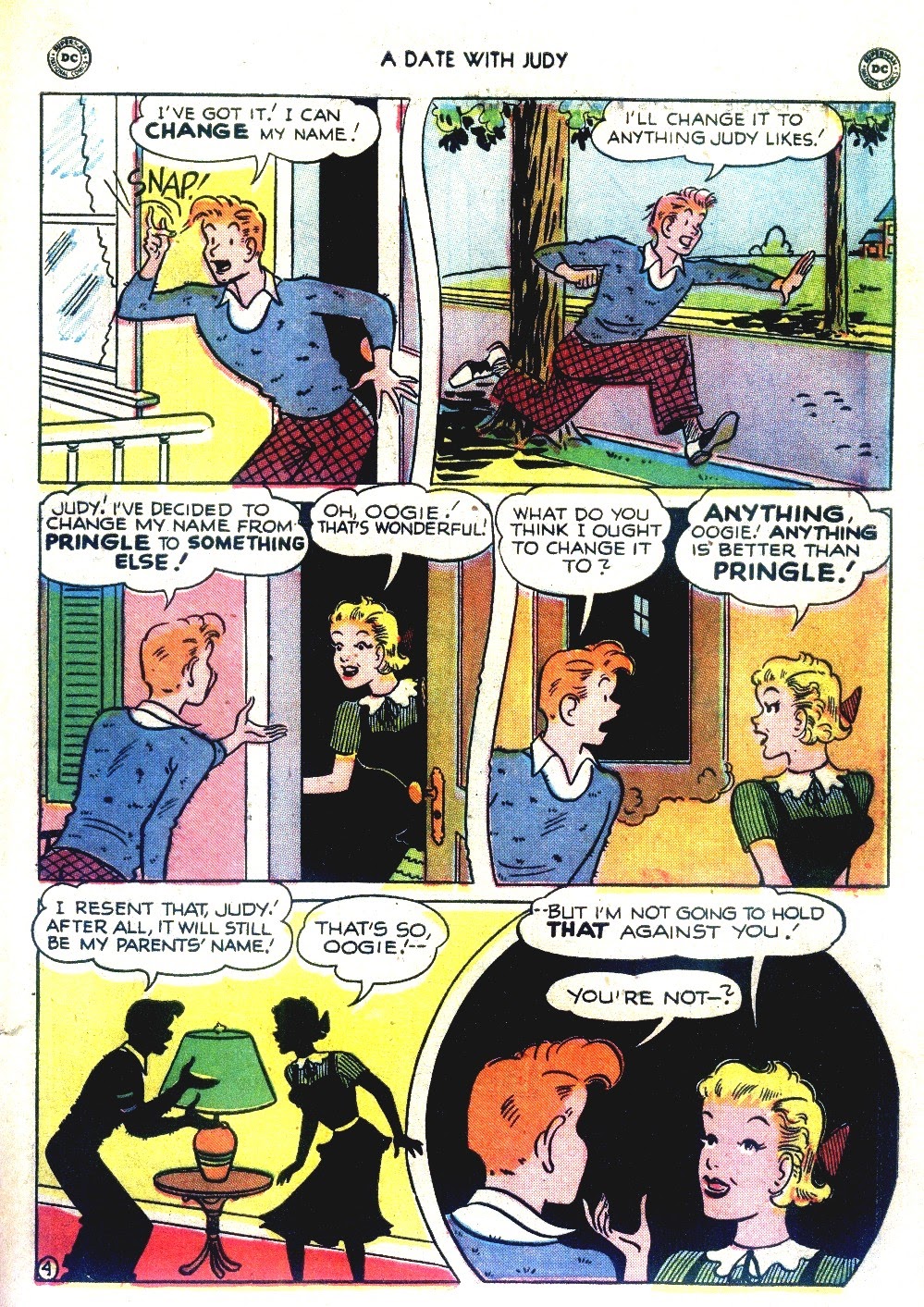 Read online A Date with Judy comic -  Issue #14 - 45