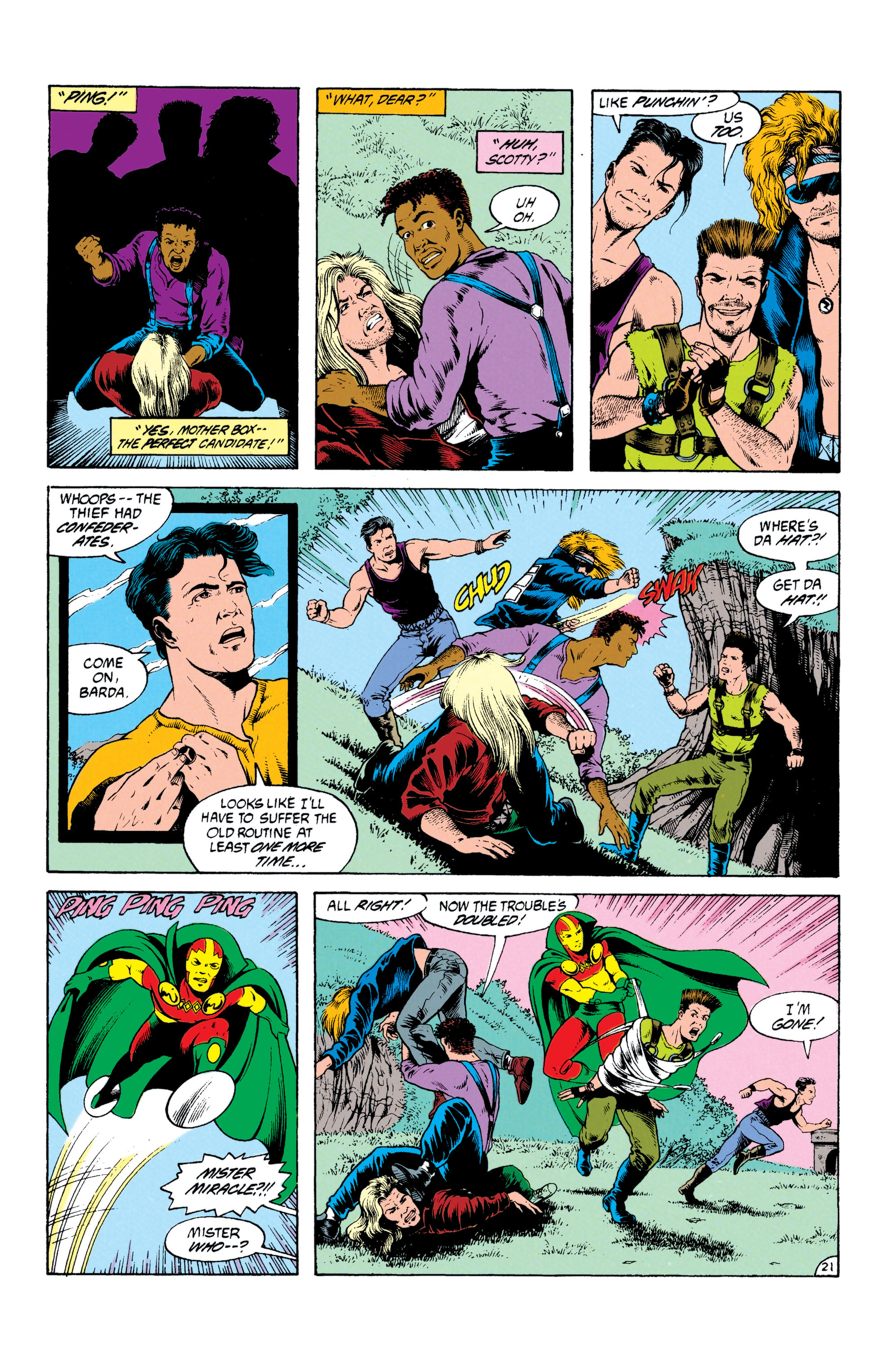 Read online Mister Miracle (1989) comic -  Issue #21 - 22