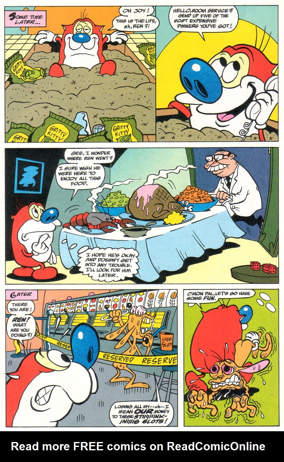 Read online The Ren and Stimpy Show Special: Four Swerks comic -  Issue # Full - 19