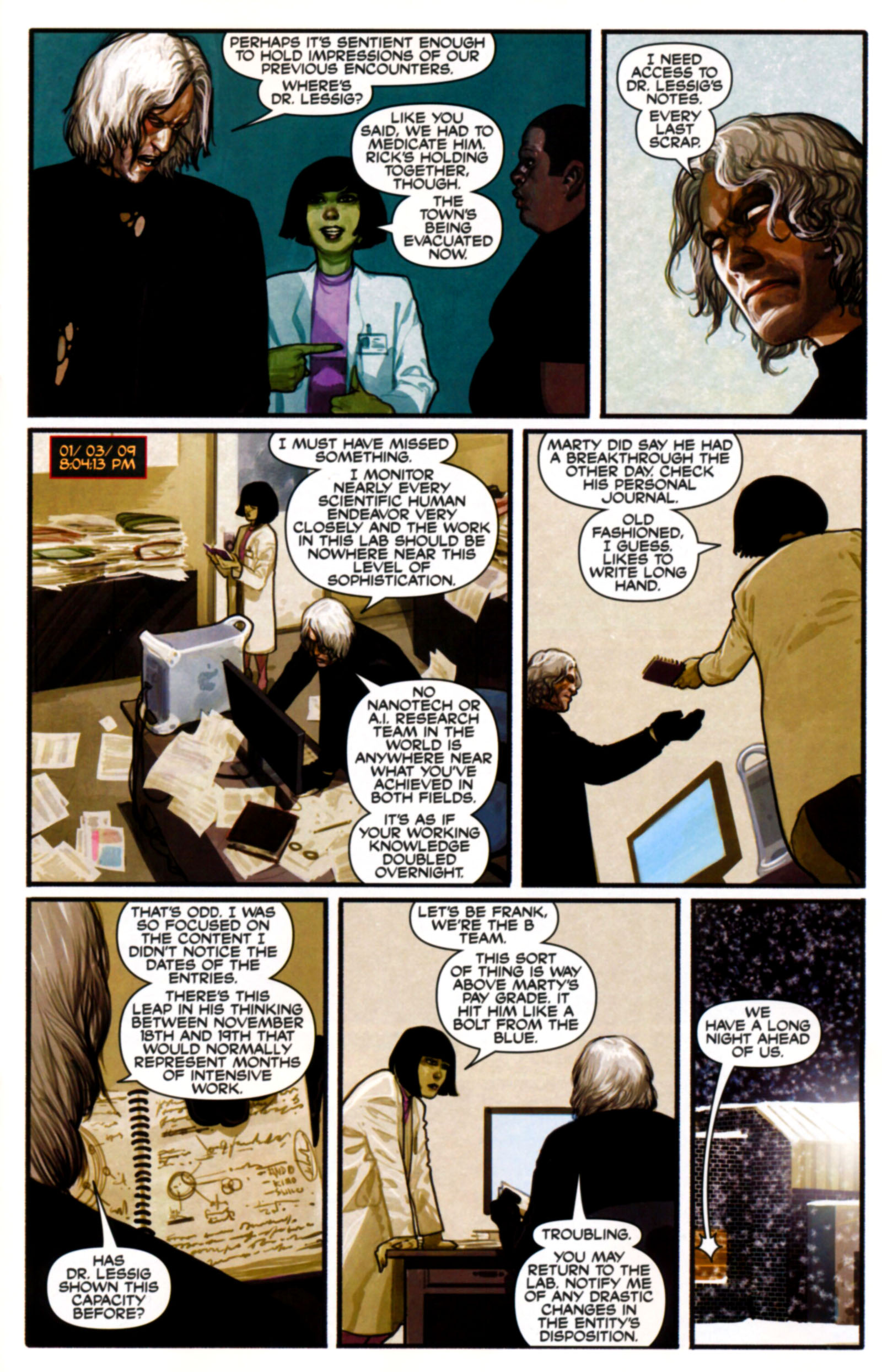 Read online Days Missing comic -  Issue #5 - 12