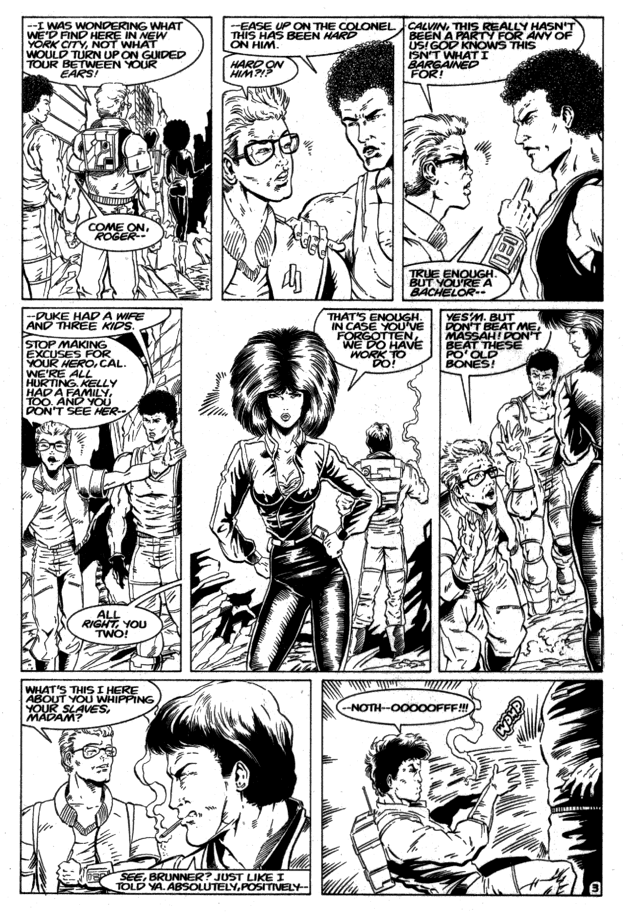 Read online Ex-Mutants (1986) comic -  Issue #5 - 6