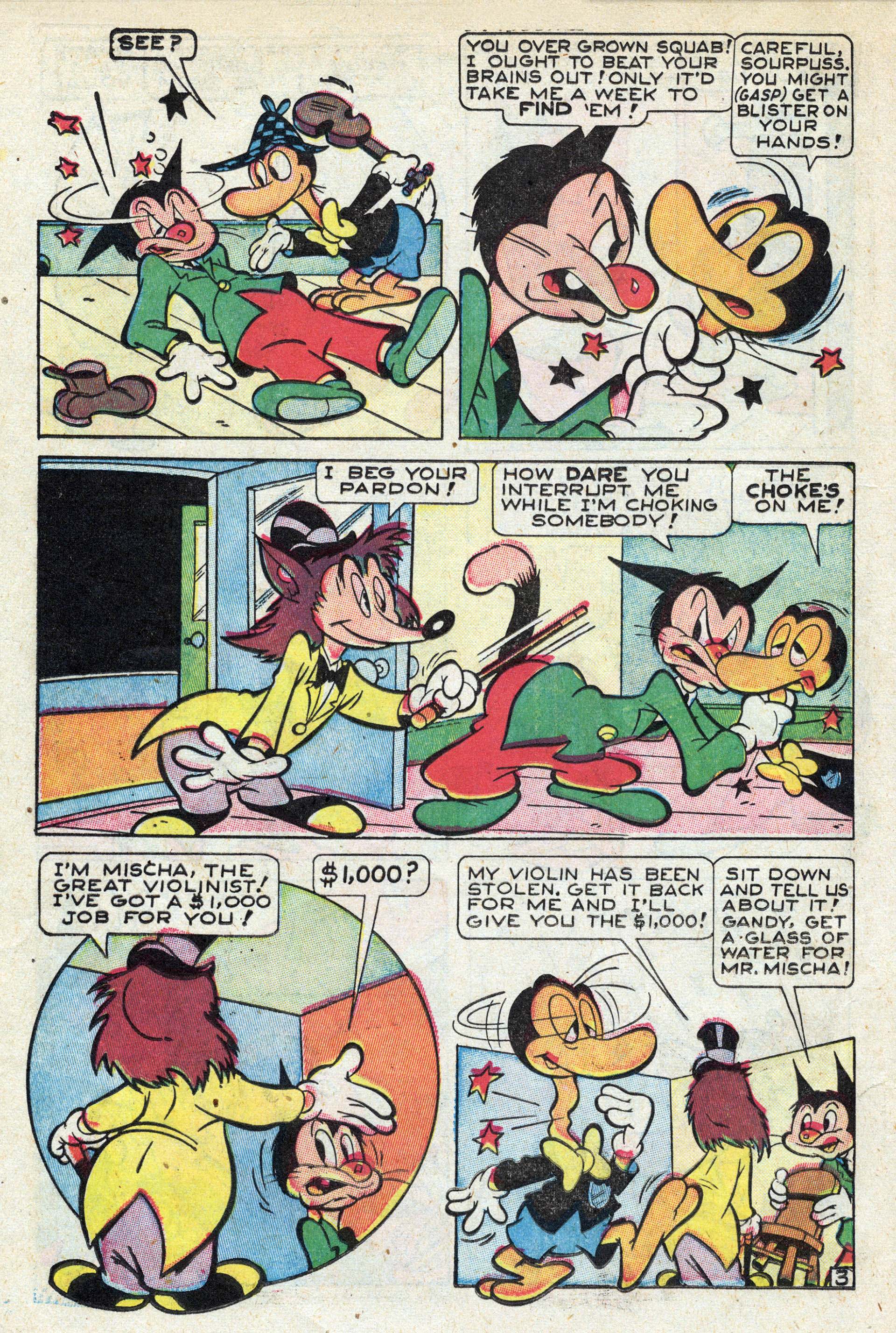 Read online Paul Terry's Mighty Mouse Comics comic -  Issue #3 - 23