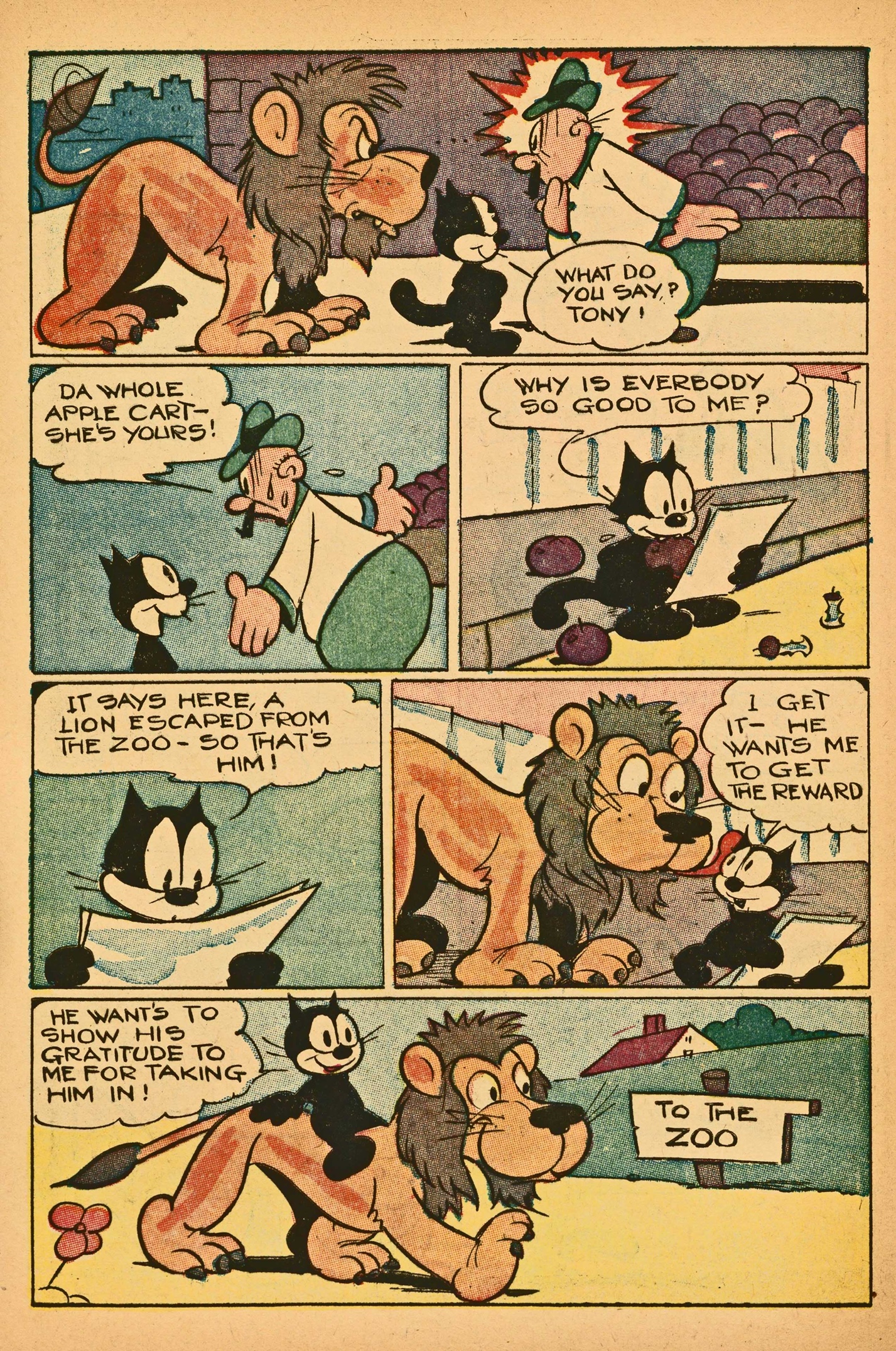 Read online Felix the Cat (1951) comic -  Issue #43 - 30
