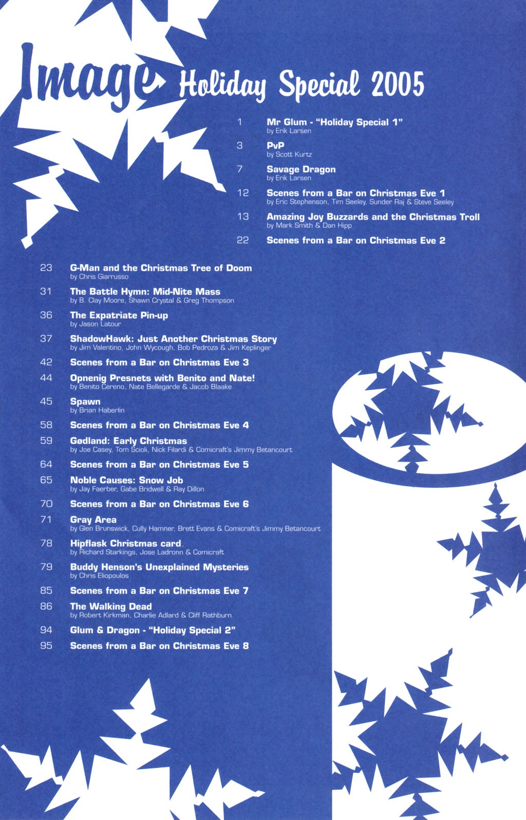 Read online Image Holiday Special 2005 comic -  Issue # TPB - 4