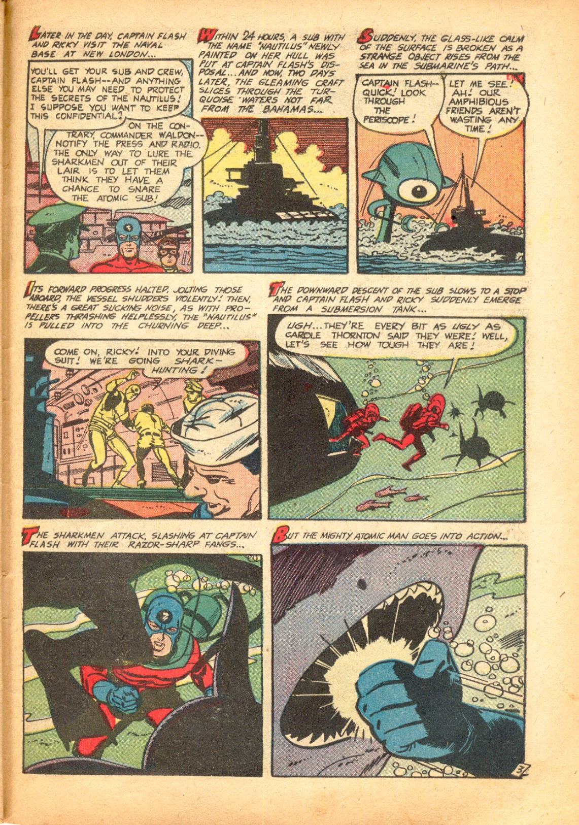 Read online Captain Flash comic -  Issue #3 - 29