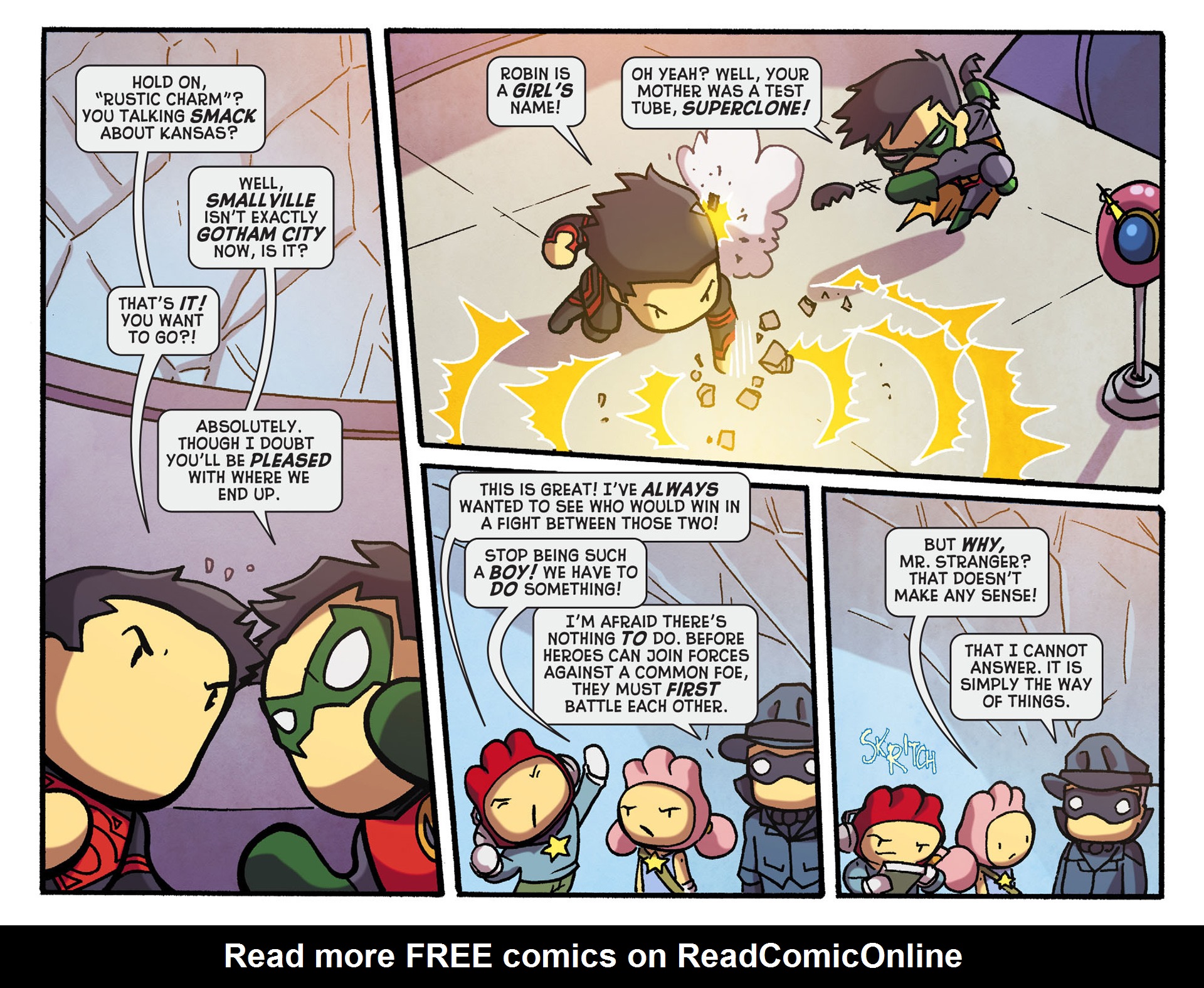 Read online Scribblenauts Unmasked: A Crisis of Imagination comic -  Issue #12 - 12