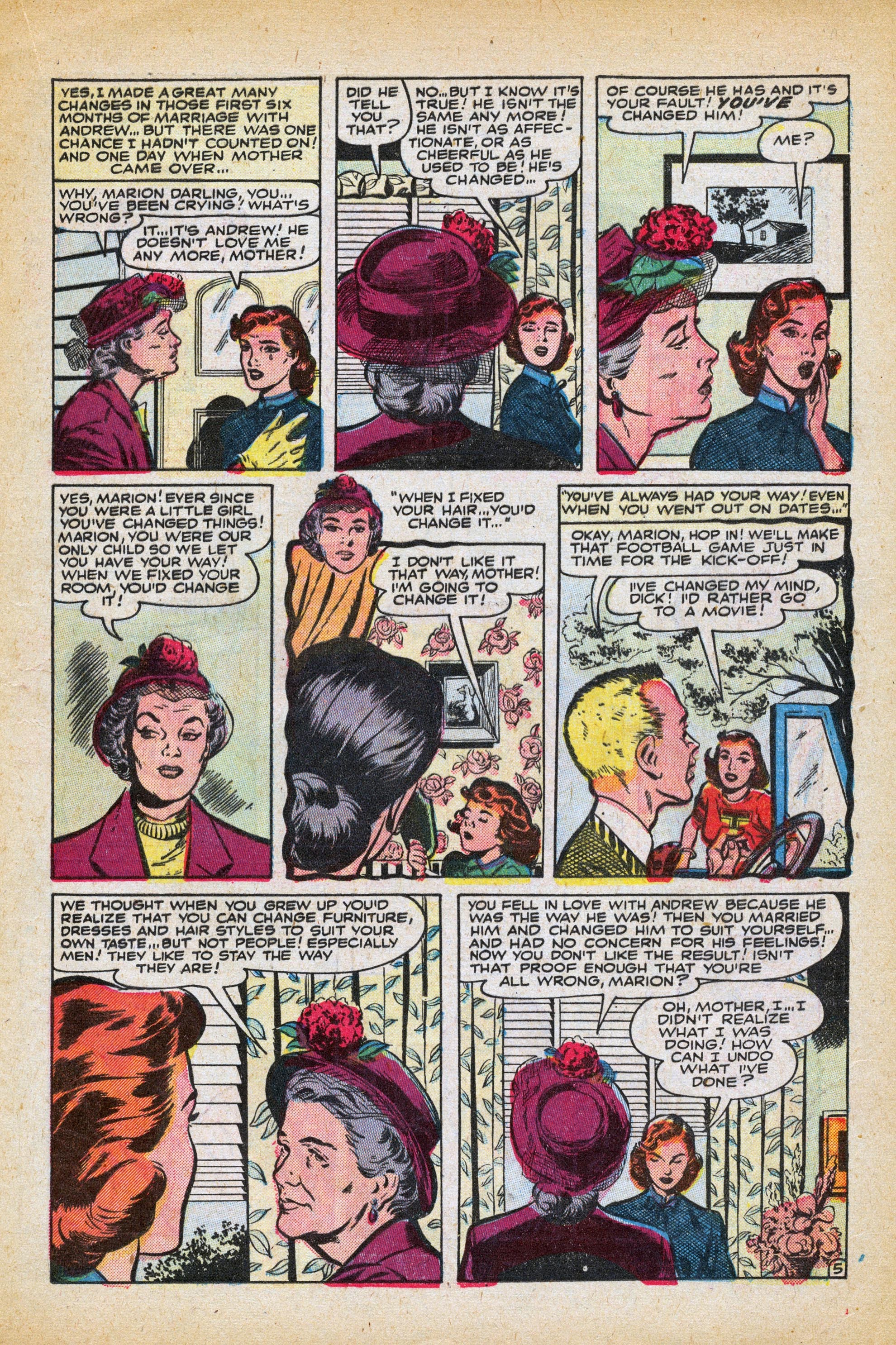 Read online Love Romances comic -  Issue #29 - 17