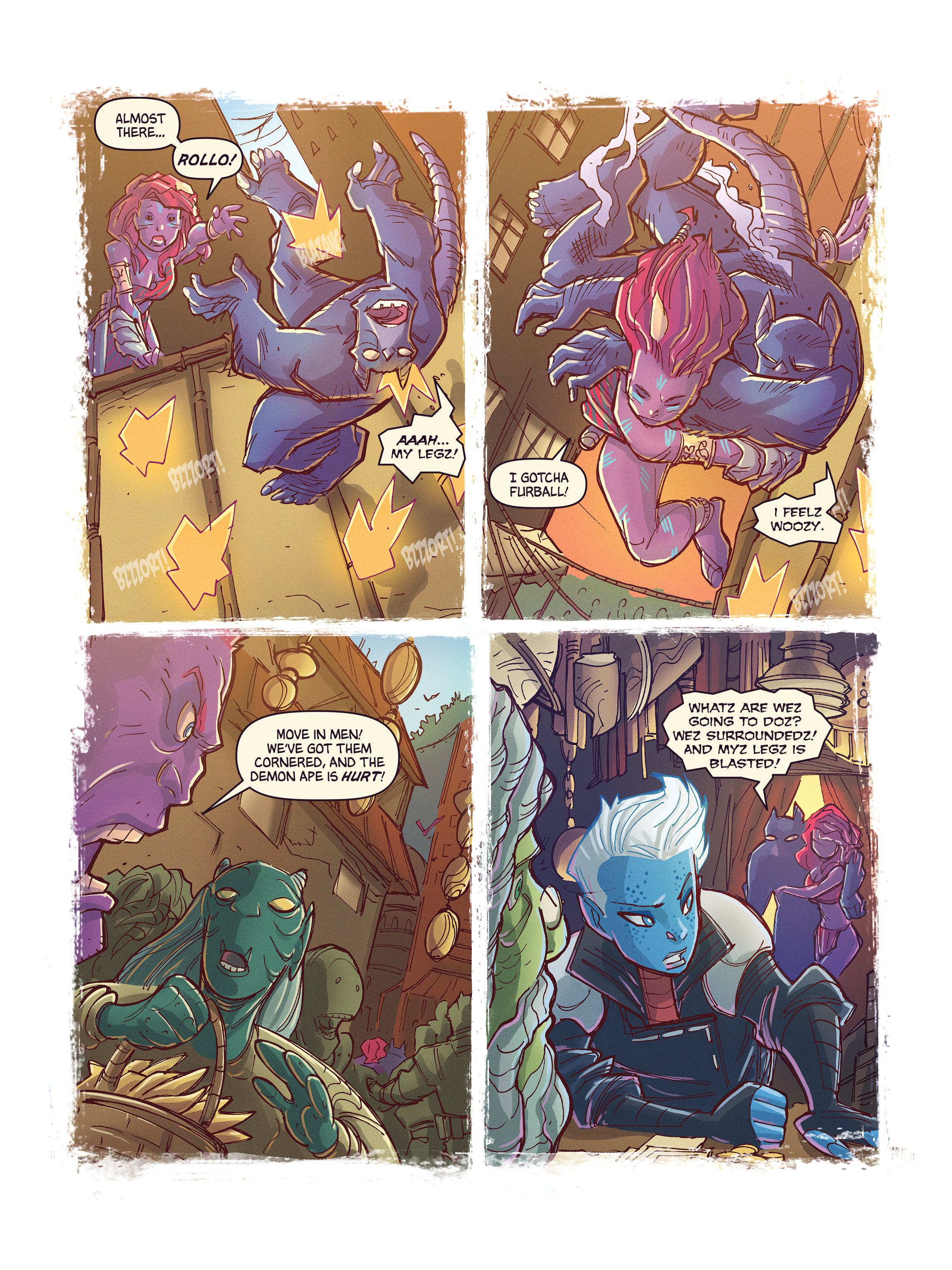 Read online Kyrra: Alien Jungle Girl comic -  Issue #9 - 7