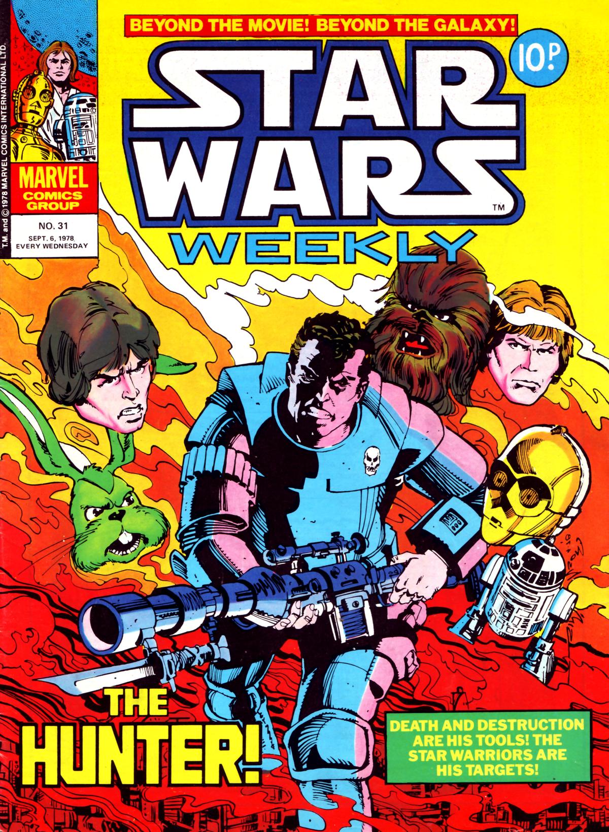 Read online Star Wars Weekly comic -  Issue #31 - 1