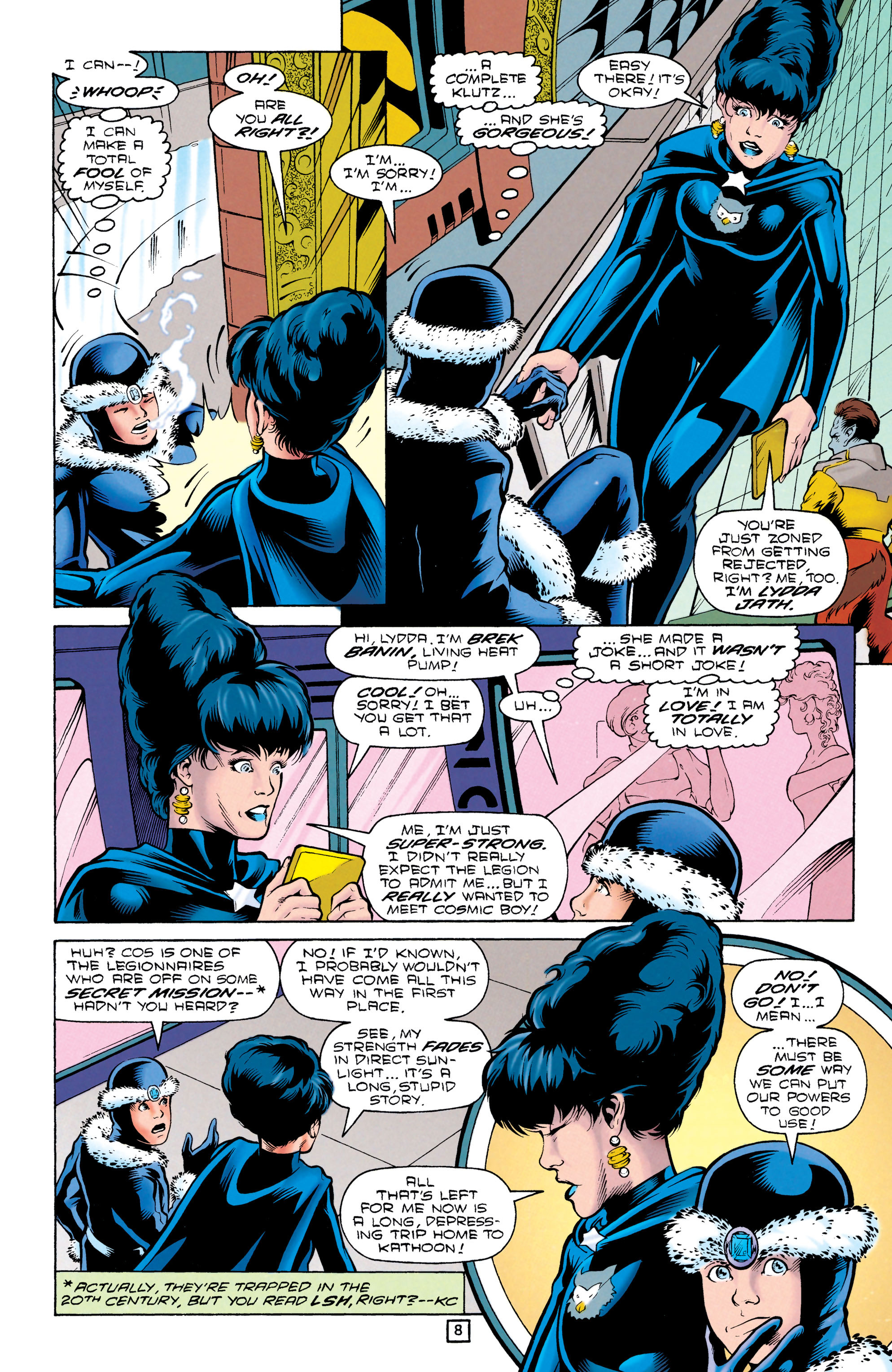 Read online Legionnaires comic -  Issue #43 - 8