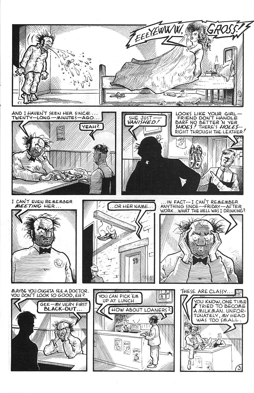 Read online Reid Fleming, World's Toughest Milkman (1980) comic -  Issue #9 - 5