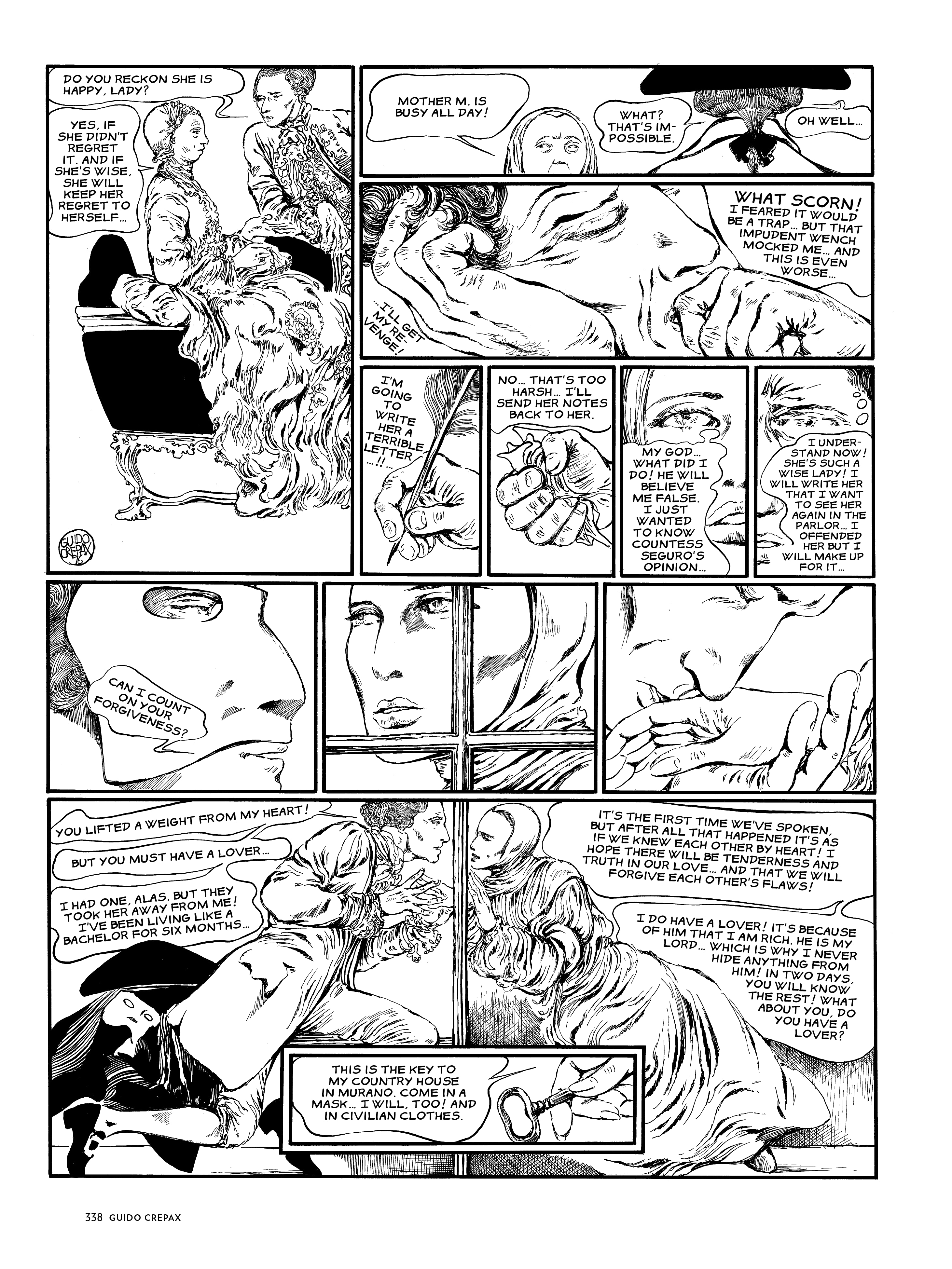 Read online The Complete Crepax comic -  Issue # TPB 6 (Part 4) - 40