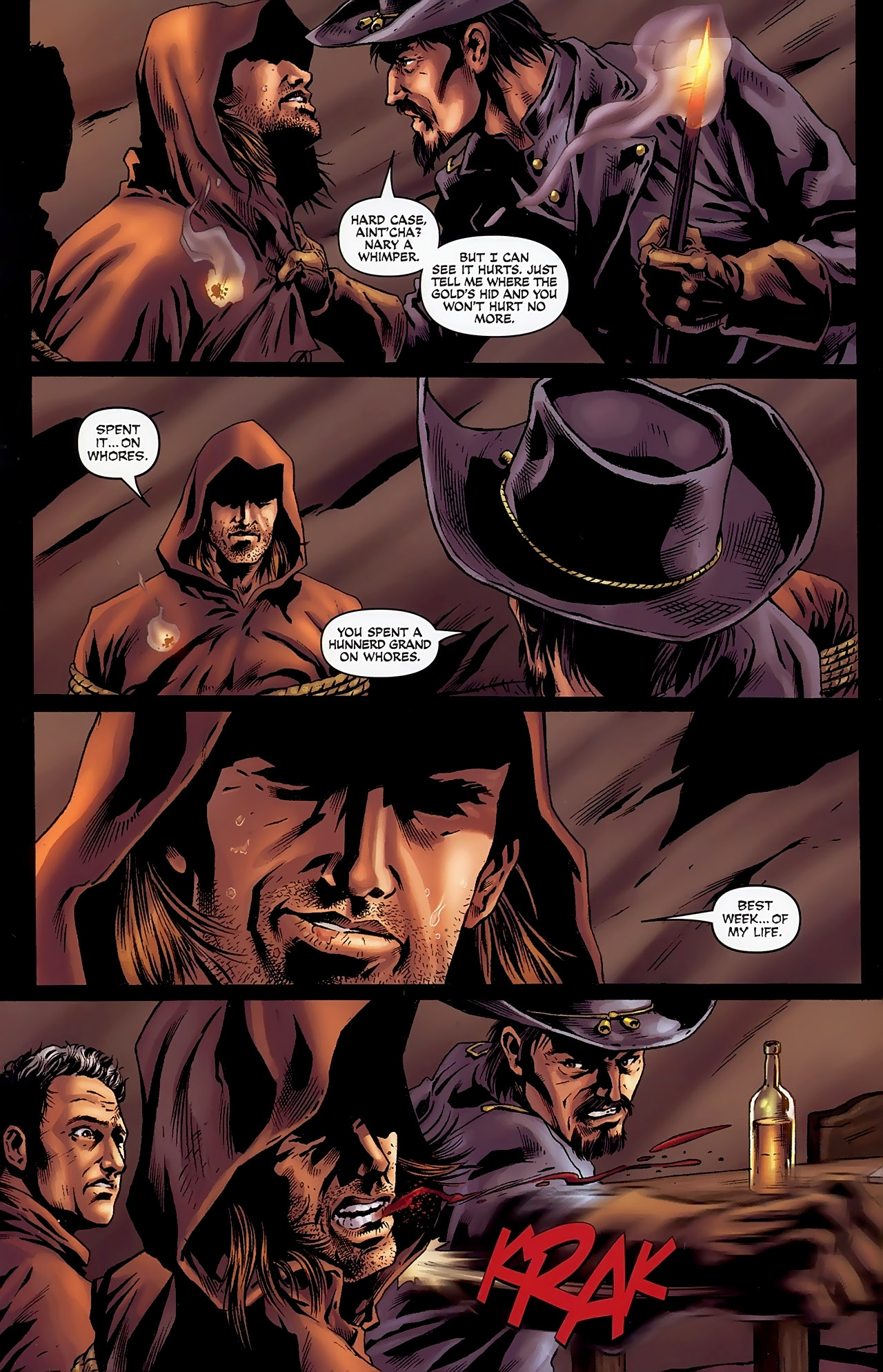 Read online The Man with No Name comic -  Issue #5 - 4