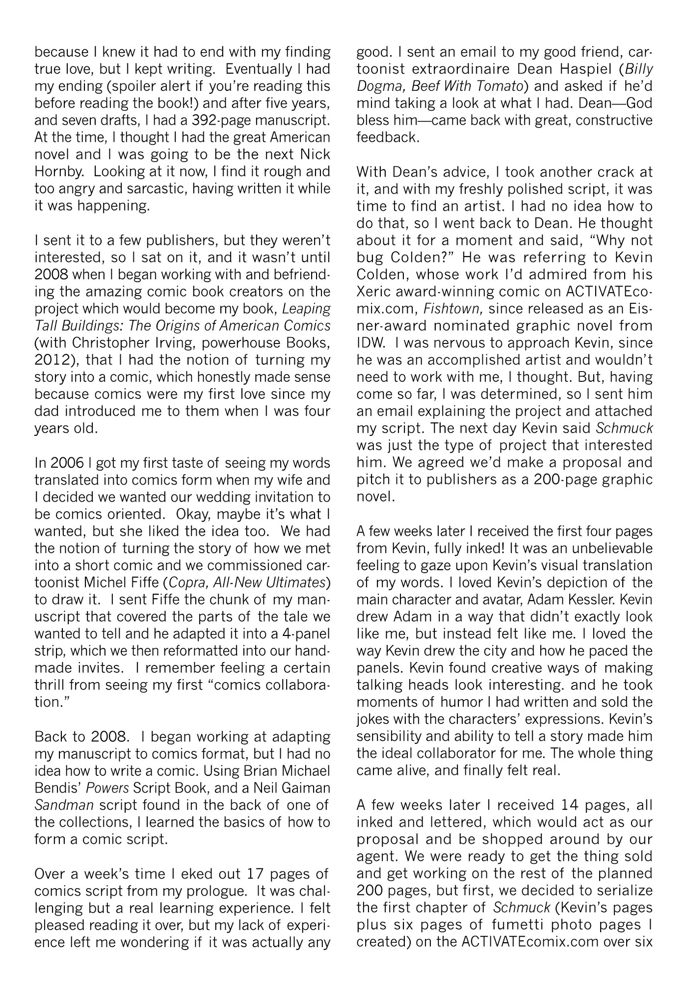 Read online Schmuck comic -  Issue # TPB - 169