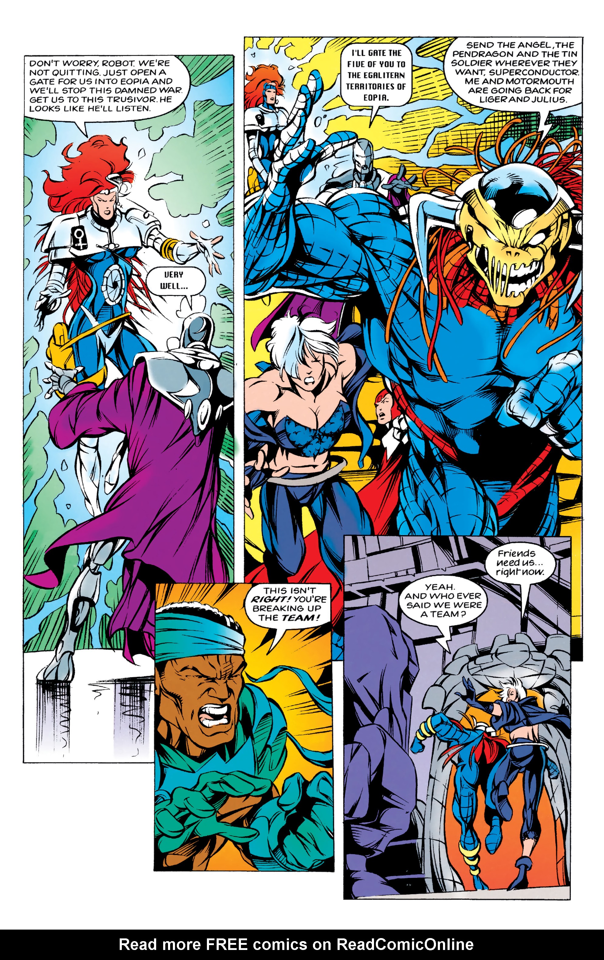 Read online Knights of Pendragon Omnibus comic -  Issue # TPB (Part 9) - 99