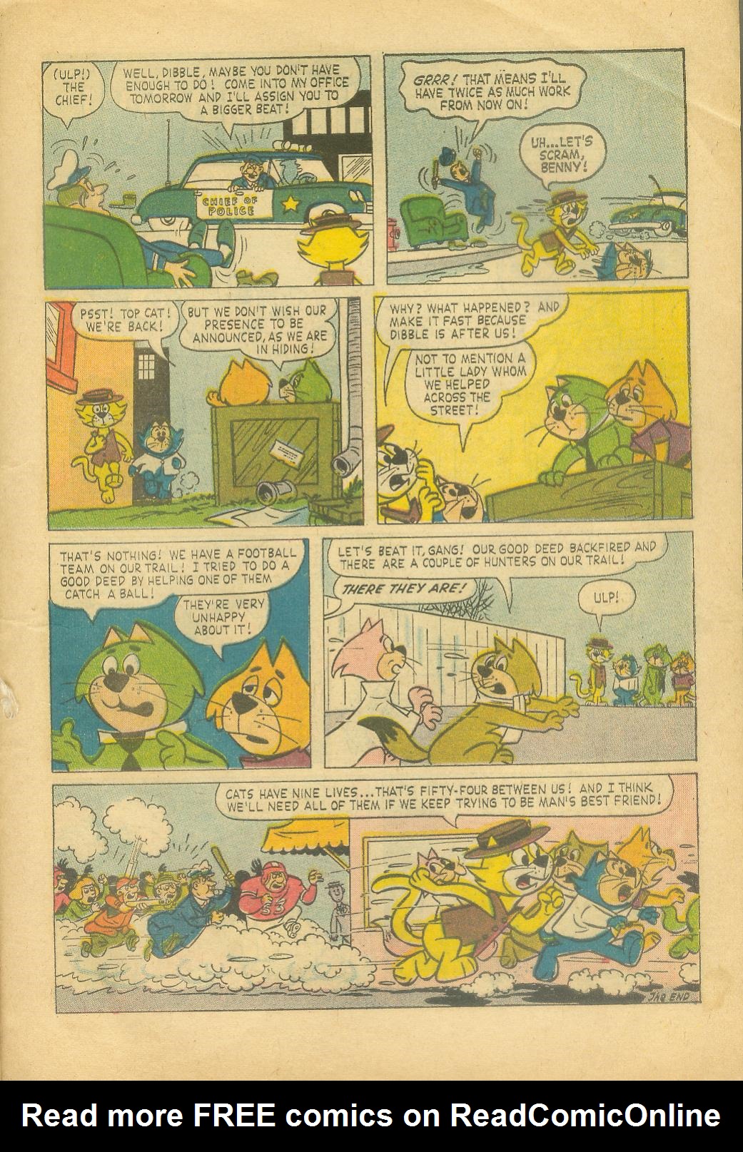 Read online Top Cat (1962) comic -  Issue #1 - 27