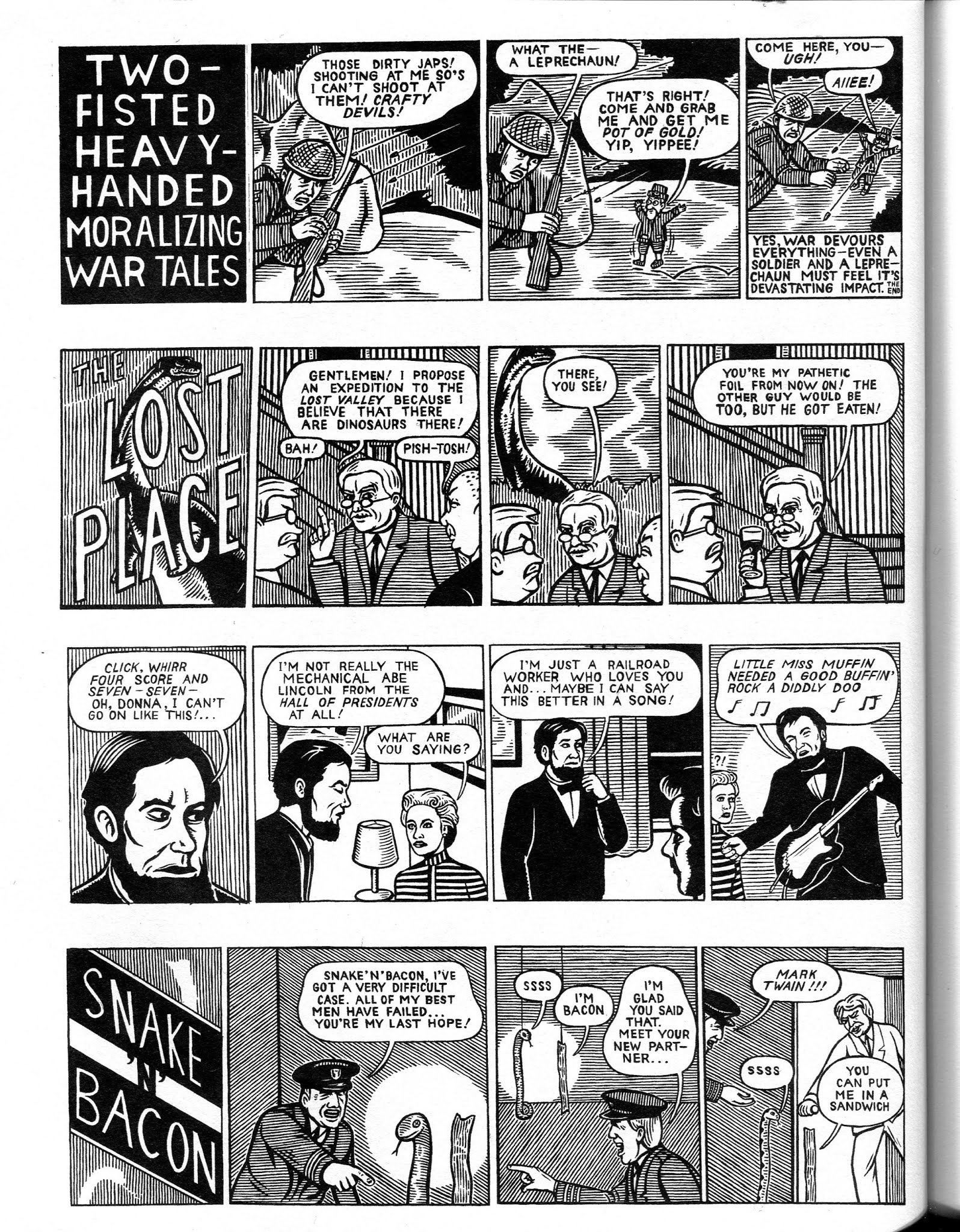 Read online Snake 'N' Bacon's Cartoon Cabaret comic -  Issue # TPB - 105