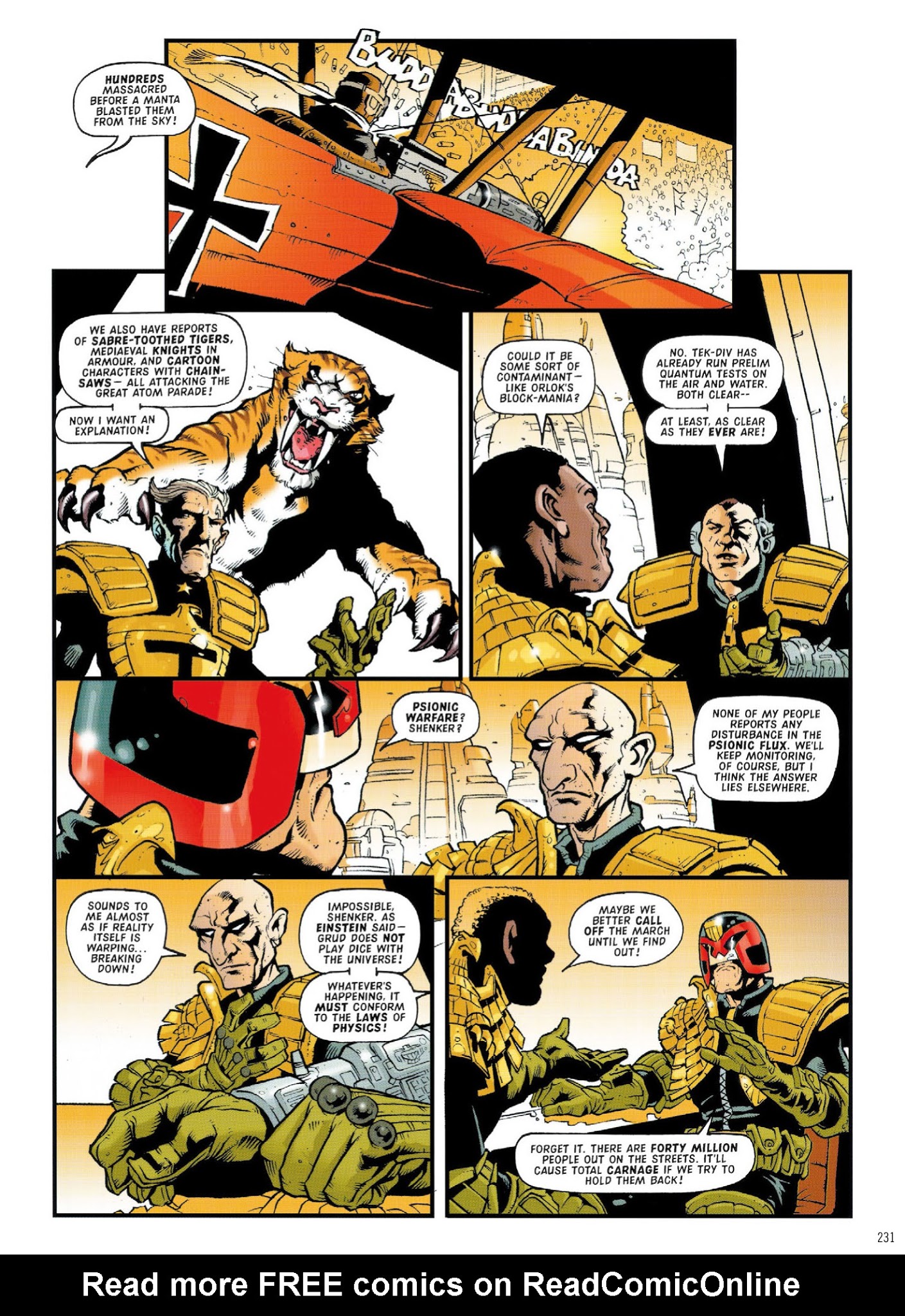 Read online Judge Dredd: The Complete Case Files comic -  Issue # TPB 29 - 233