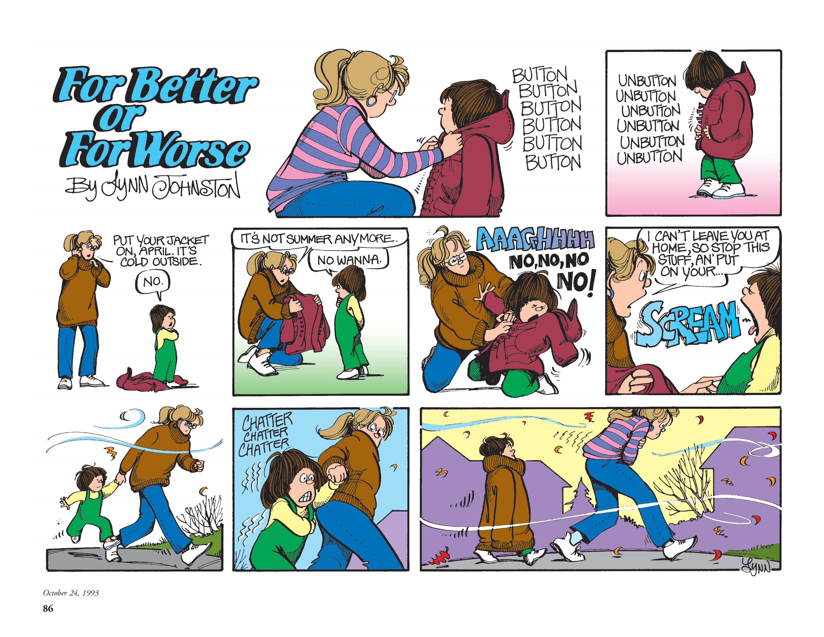Read online For Better Or For Worse: The Complete Library comic -  Issue # TPB 5 (Part 1) - 86