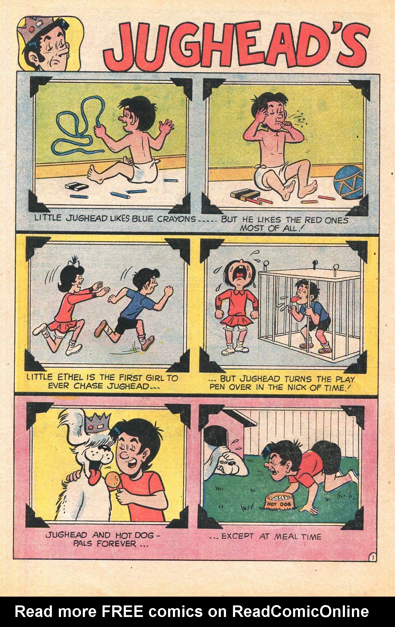 Read online Jughead's Jokes comic -  Issue #36 - 22