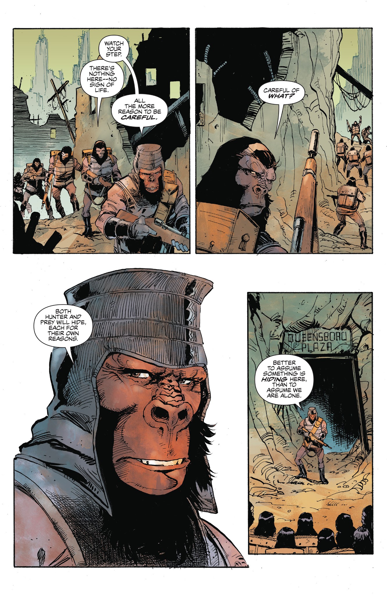 Read online Planet of the Apes: Ursus comic -  Issue #3 - 19