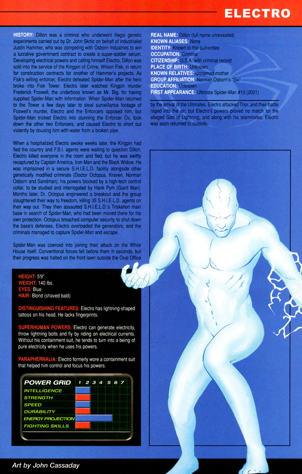 Read online Official Handbook of the Ultimate Marvel Universe 2005: The Fantastic Four & Spider-Man comic -  Issue # Full - 9