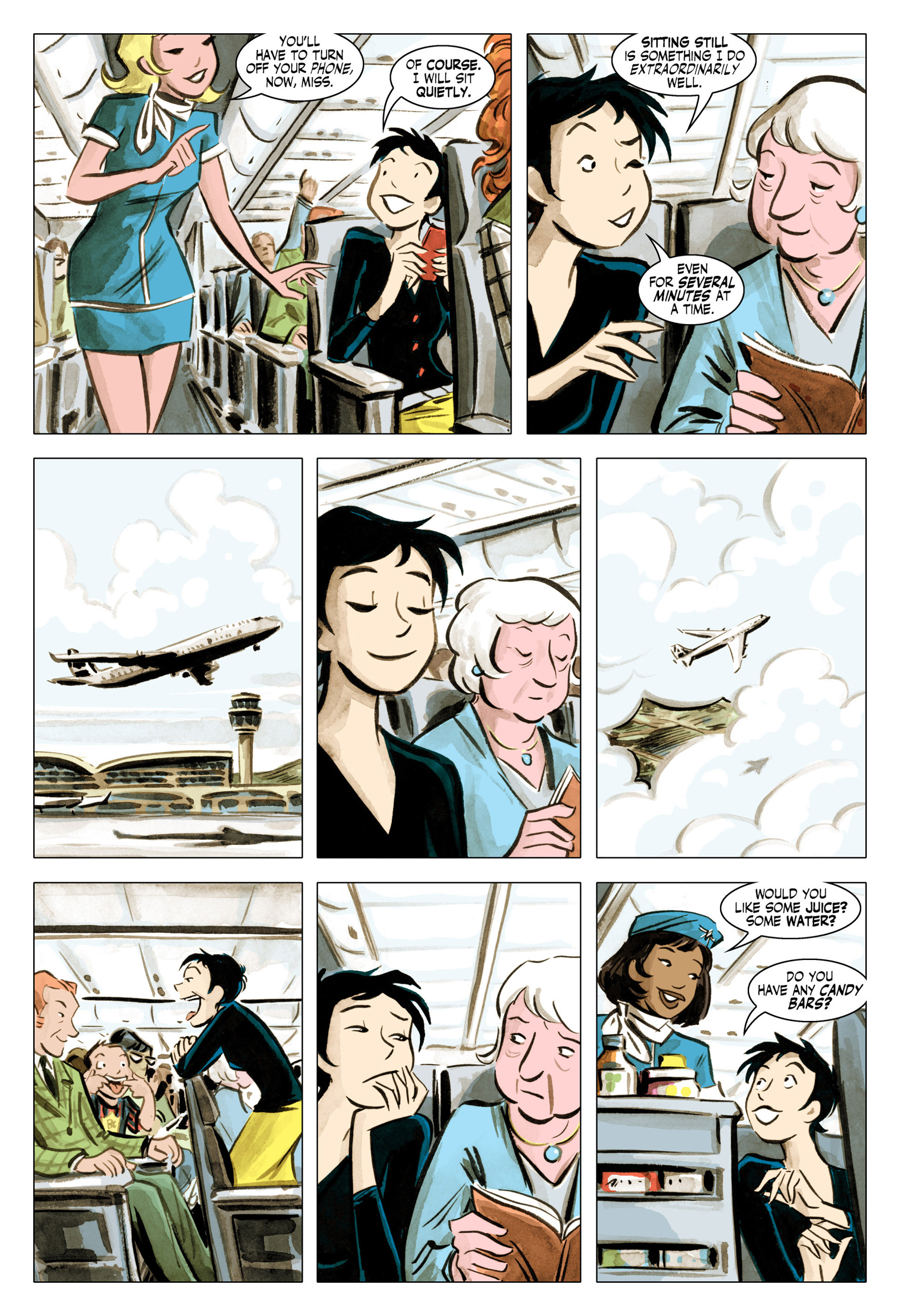 Read online Bandette (2012) comic -  Issue #7 - 12
