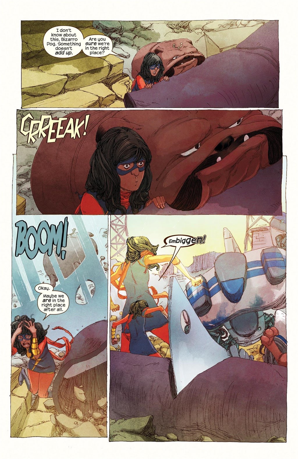 Read online Ms. Marvel Meets The Marvel Universe comic -  Issue # TPB (Part 1) - 55